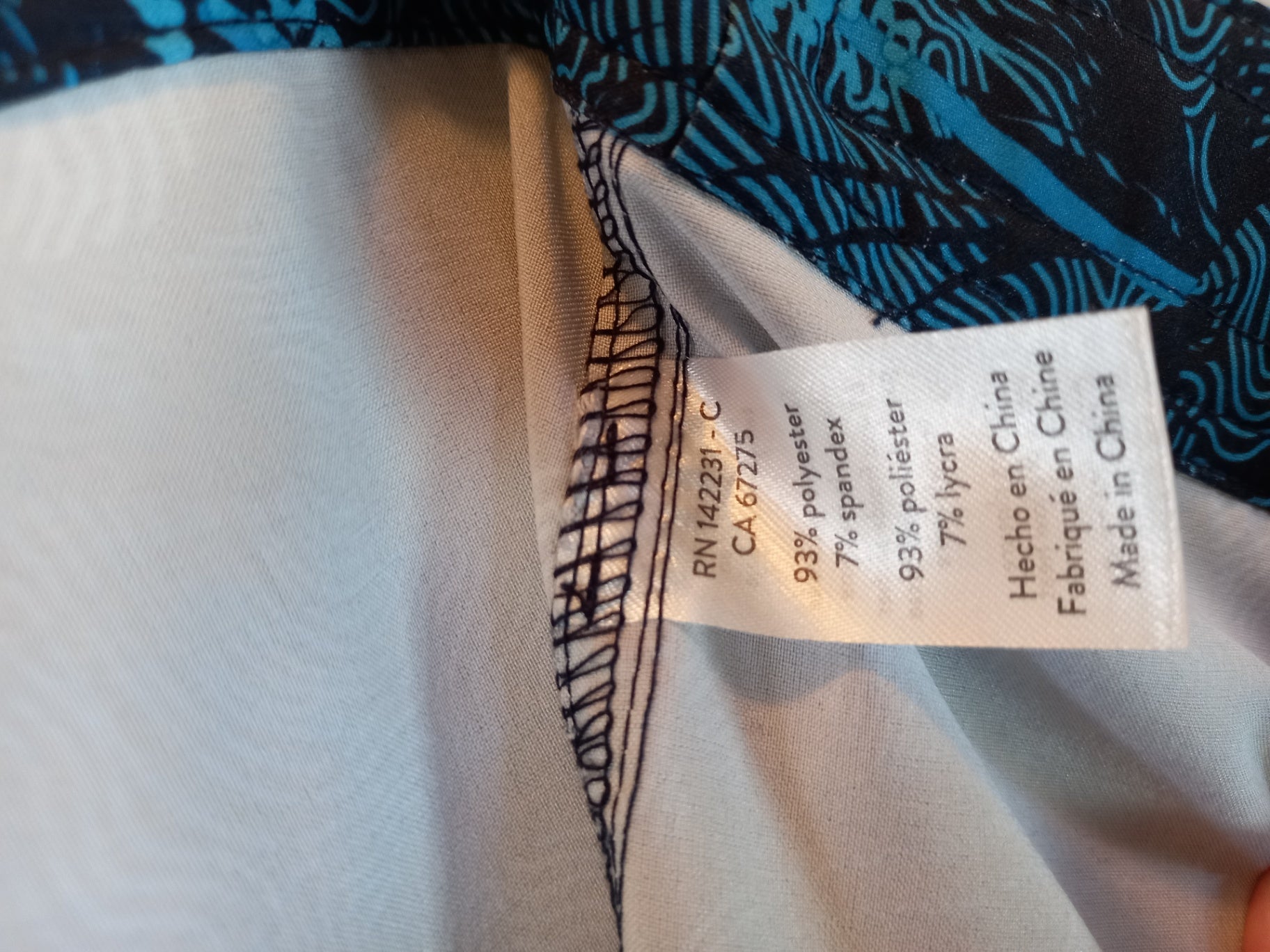 RipSkirt Maui Moonlit Blue Skirt - Medium