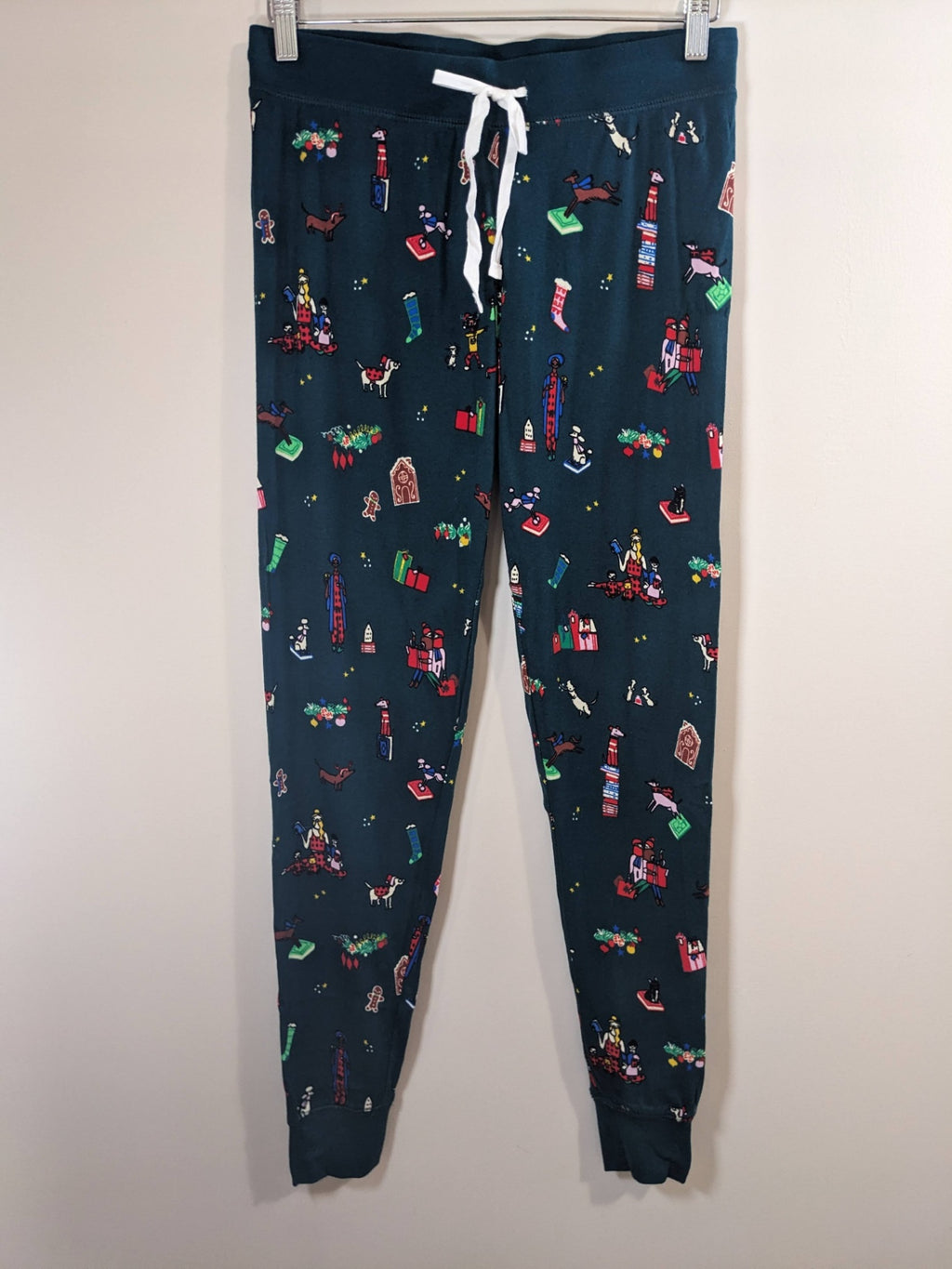 Vincent Moustache Organic Cotton Pajama Set - Small