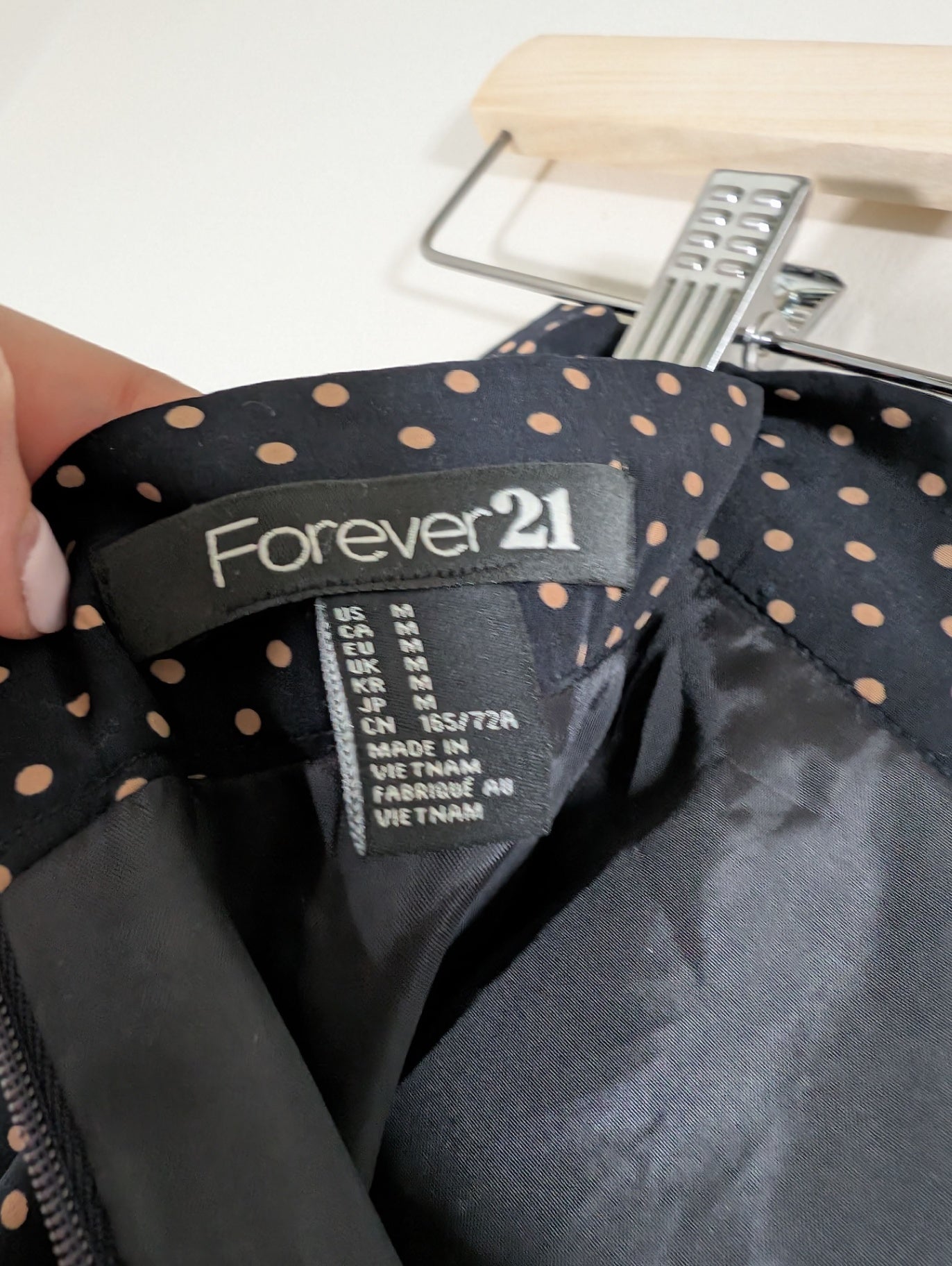 Forever 21 polka-dot skirt - Medium