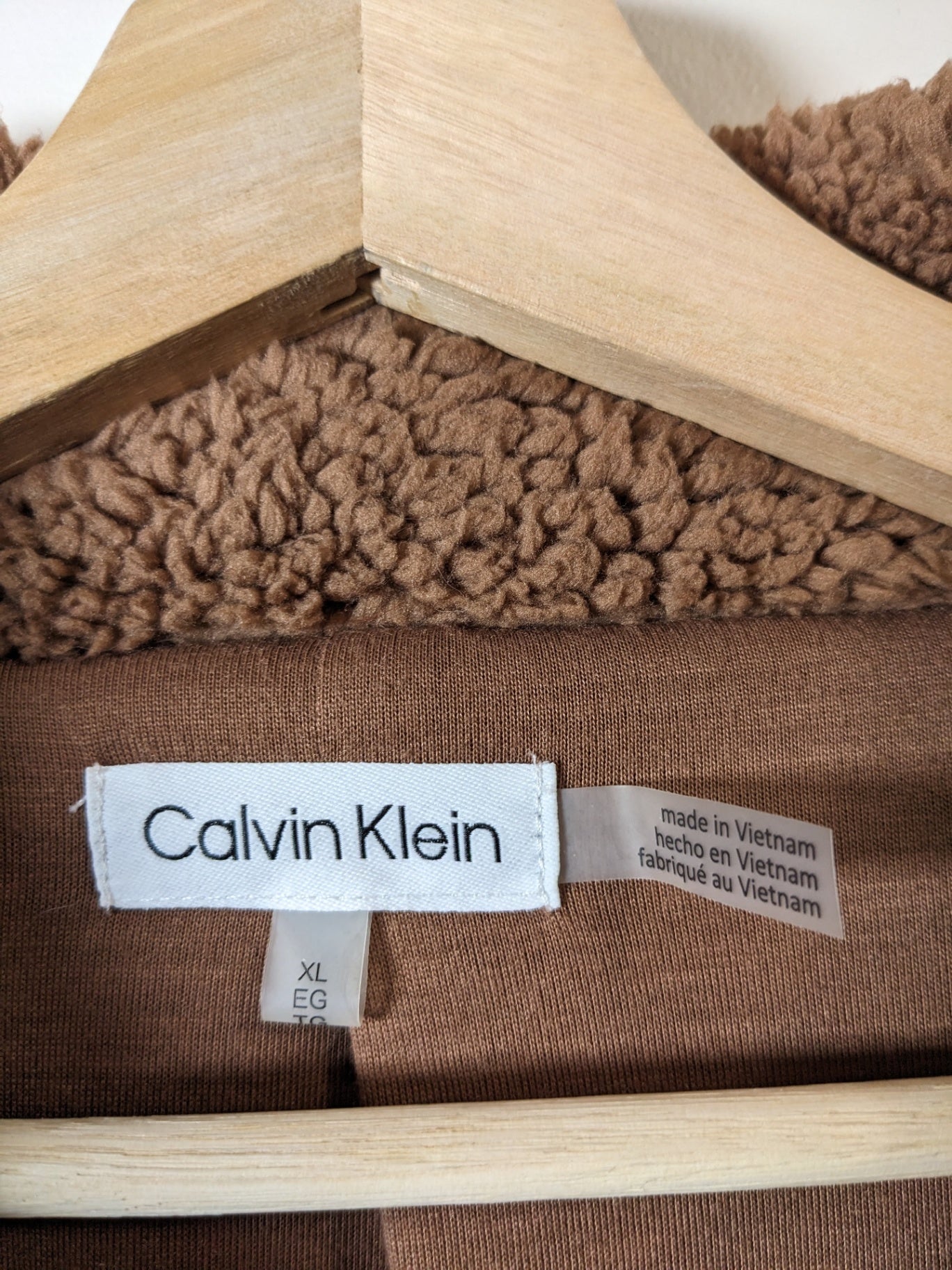 Calvin Klein Teddy Jacket - XL