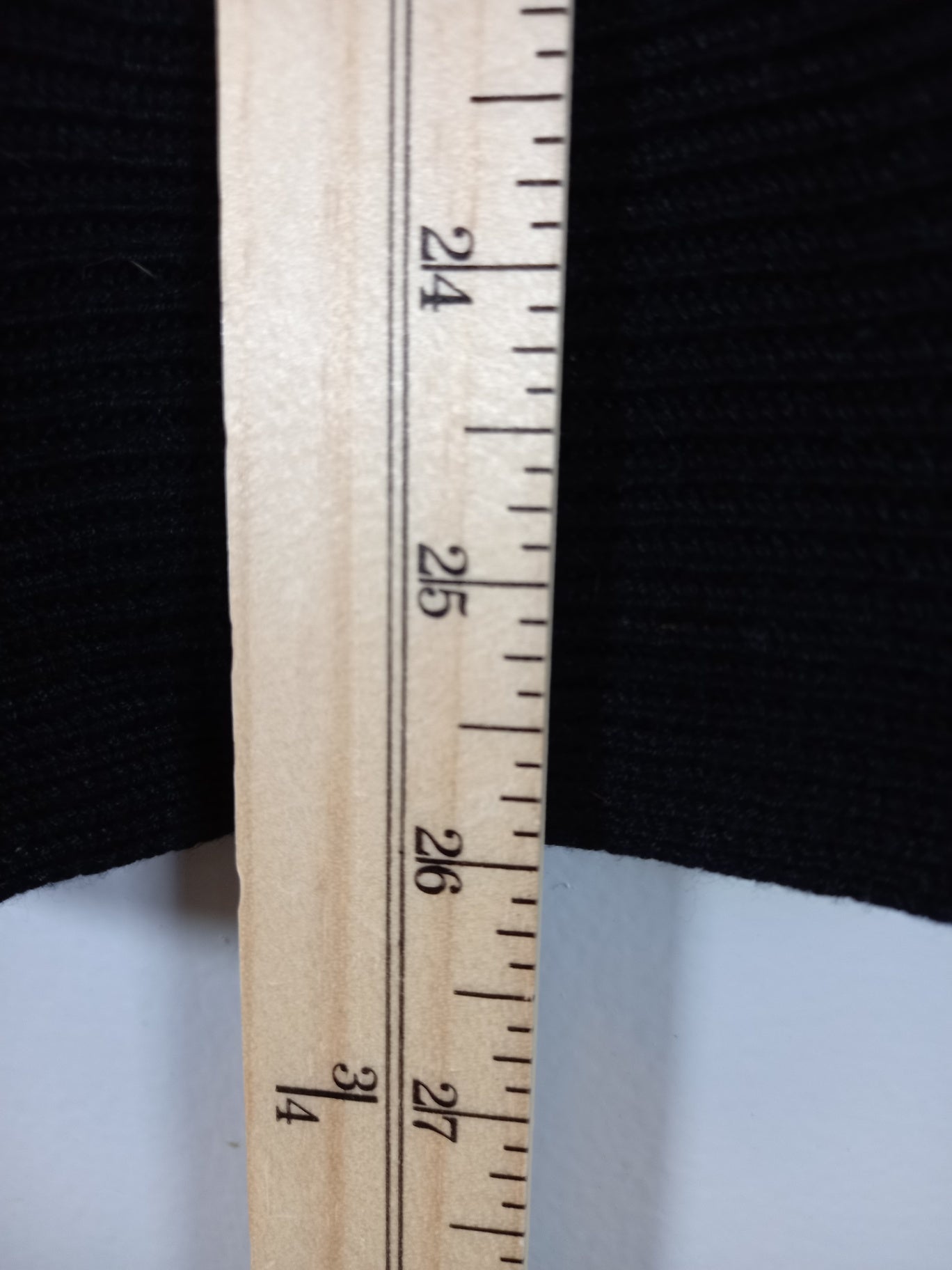 Joan Vass Black Cardigan - Medium