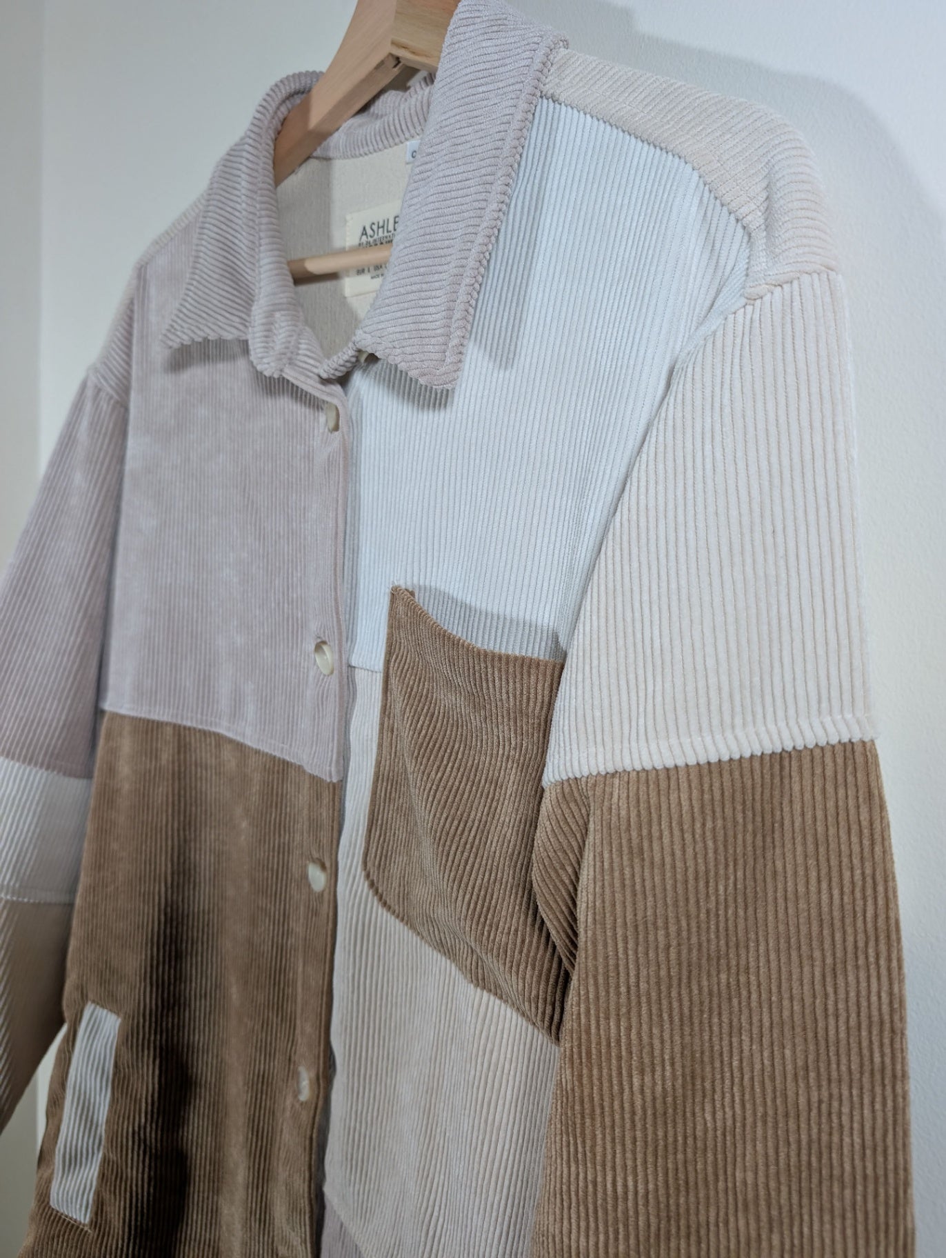 Ashley Outerwear Patchwork Shacket - Large