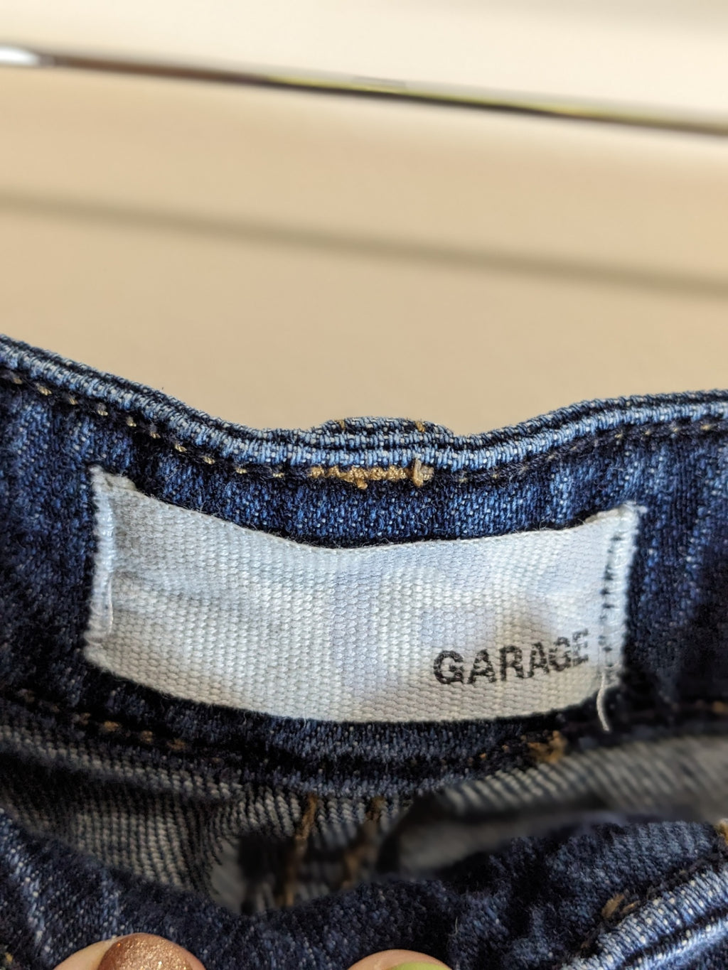 Garage Flirty Short Dark Denim Shorts - Sz 9