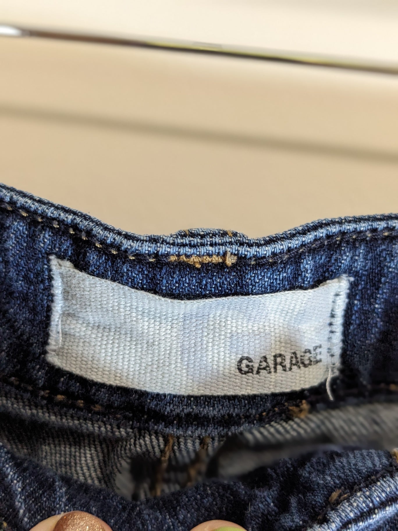 Garage Flirty Short Dark Denim Shorts - Sz 9