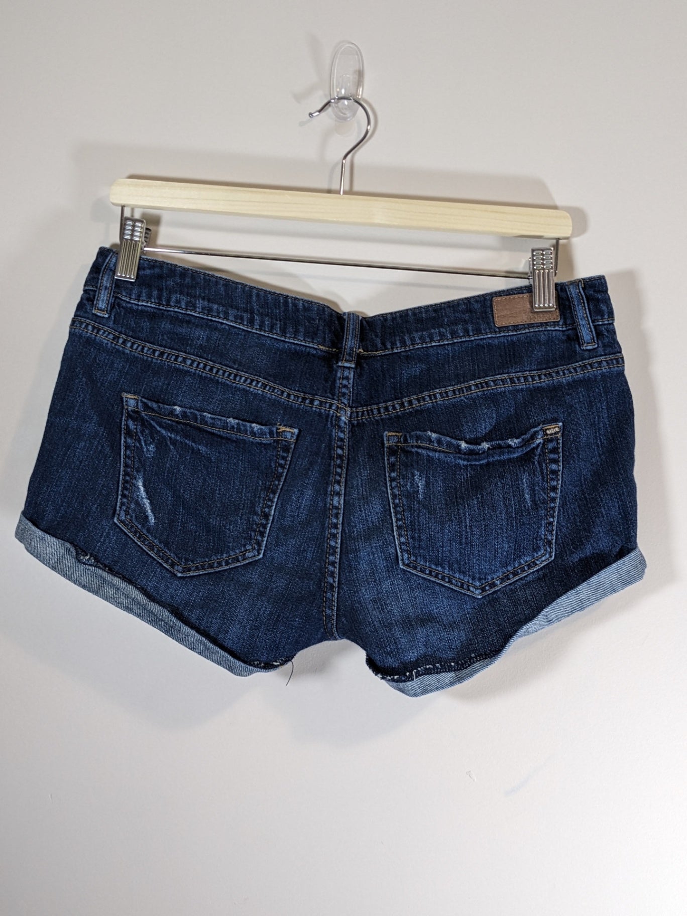 Garage Flirty Short Dark Denim Shorts - Sz 9