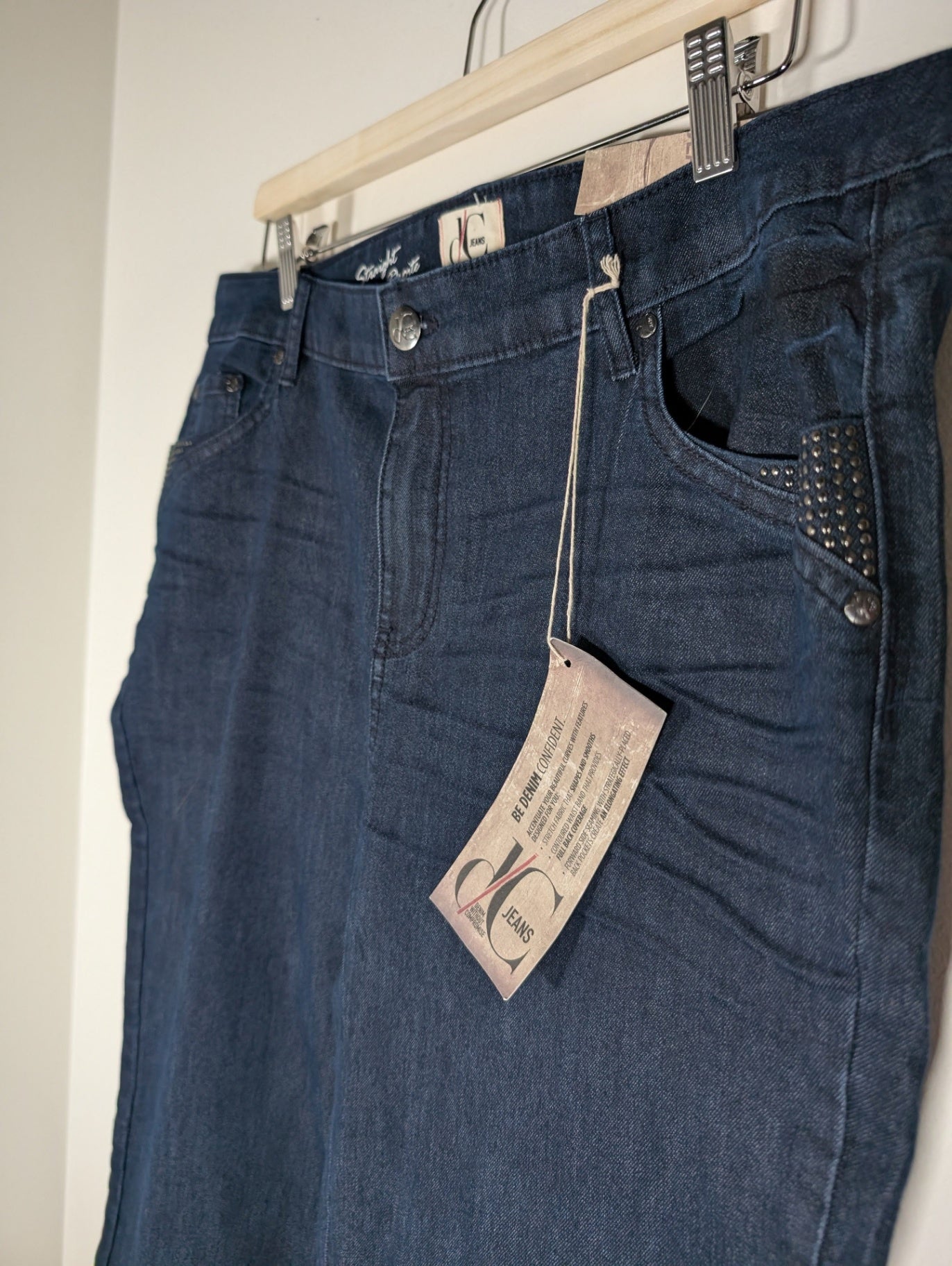 NWT DC Jeans Straight Boot Cut - SZ 18