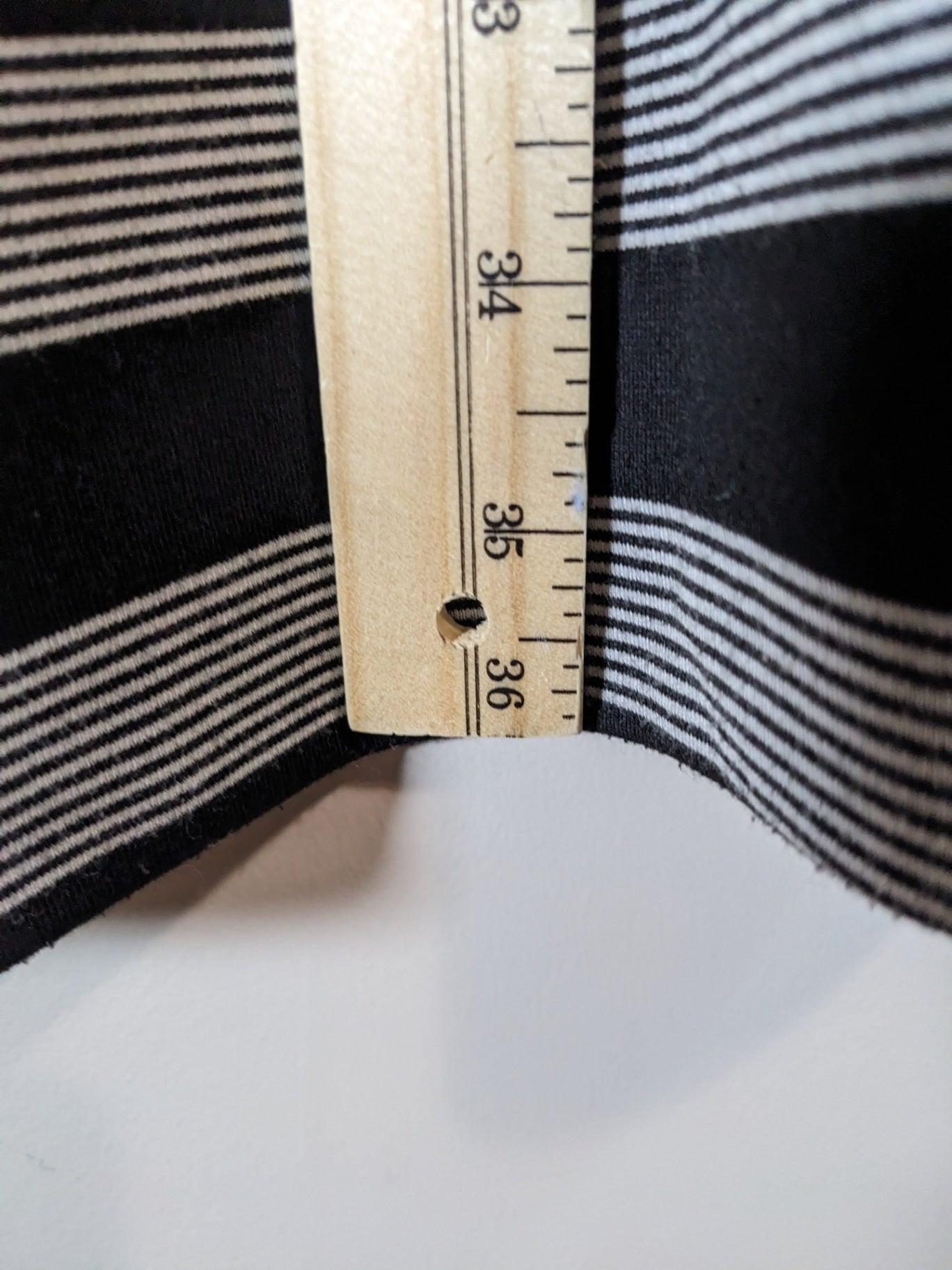 Gap low back striped dress Sz S