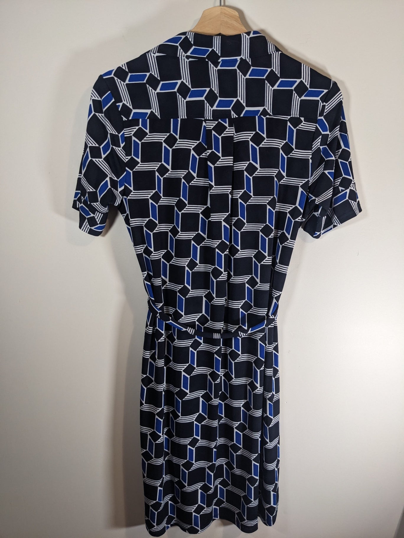 Enfocus Studio Belted Shirt Dress Sz 8