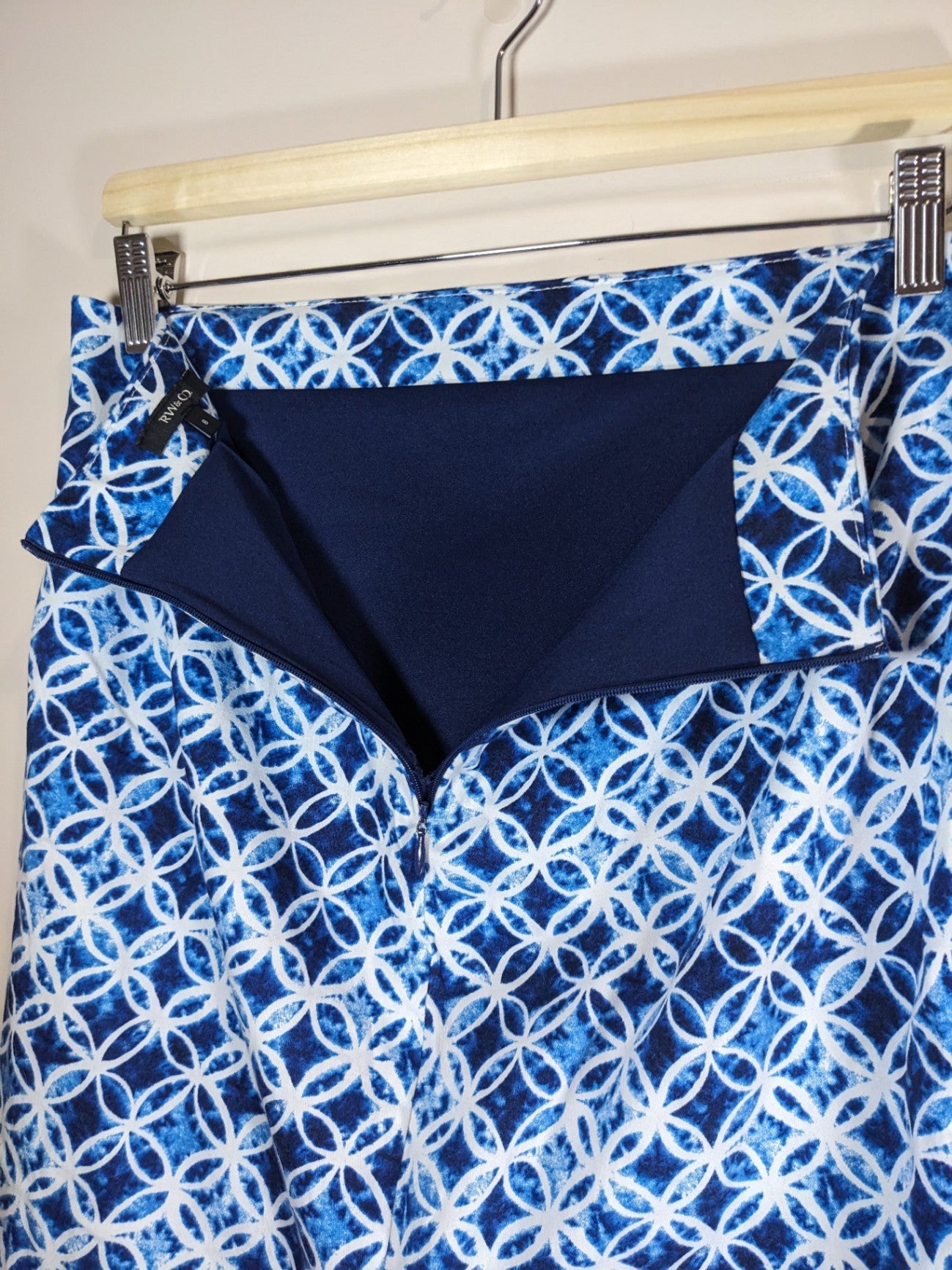 RW&Co. Blue Pencil Skirt - Sz 8