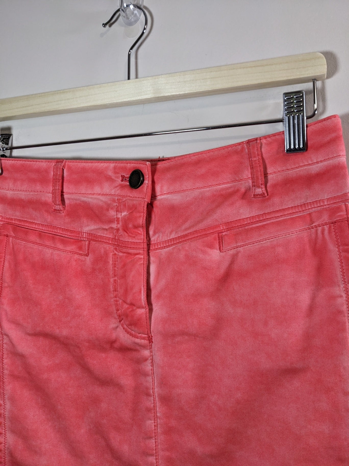 Betty Barclay Pink Denim Skirt - appears small