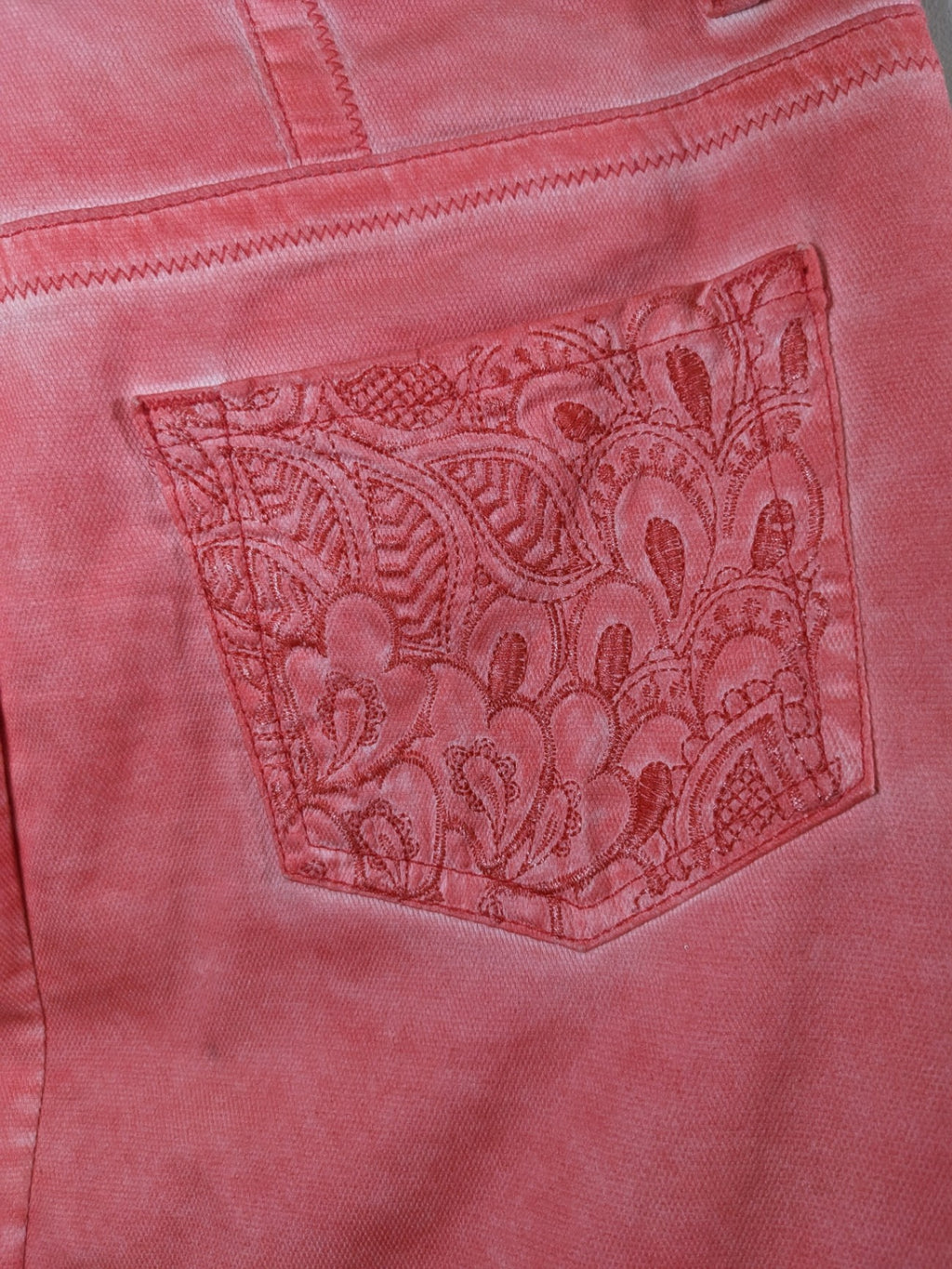 Betty Barclay Pink Denim Skirt - appears small