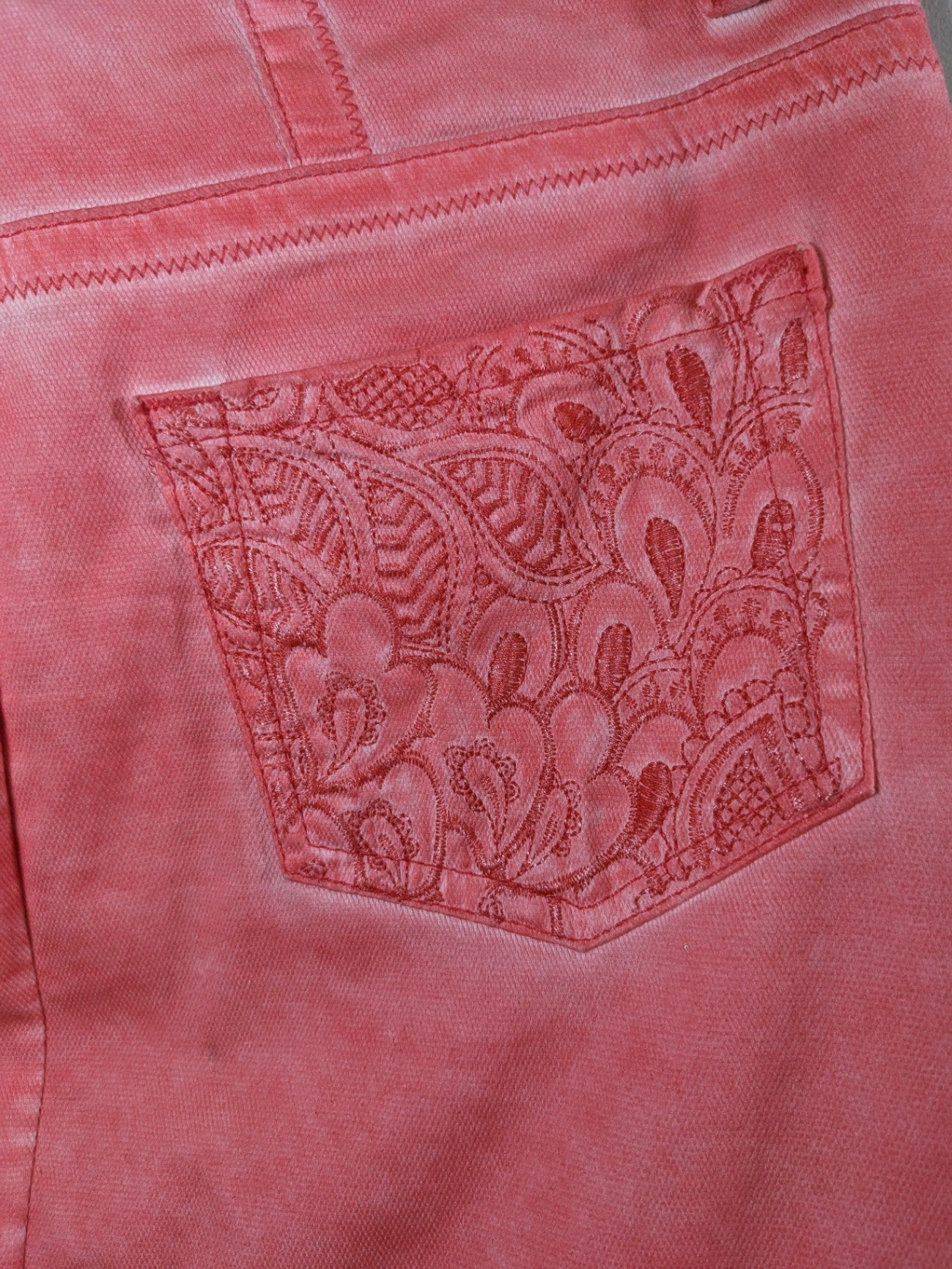 Betty Barclay Pink Denim Skirt - appears small
