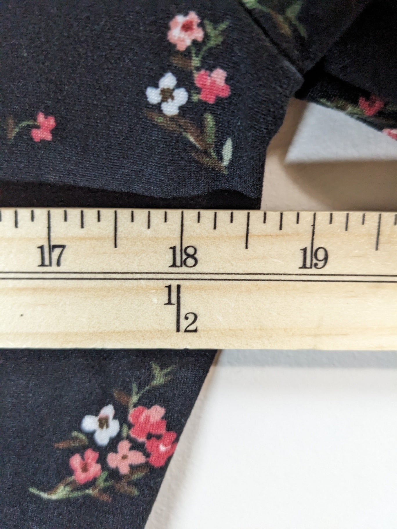 Ripe black floral dress Medium