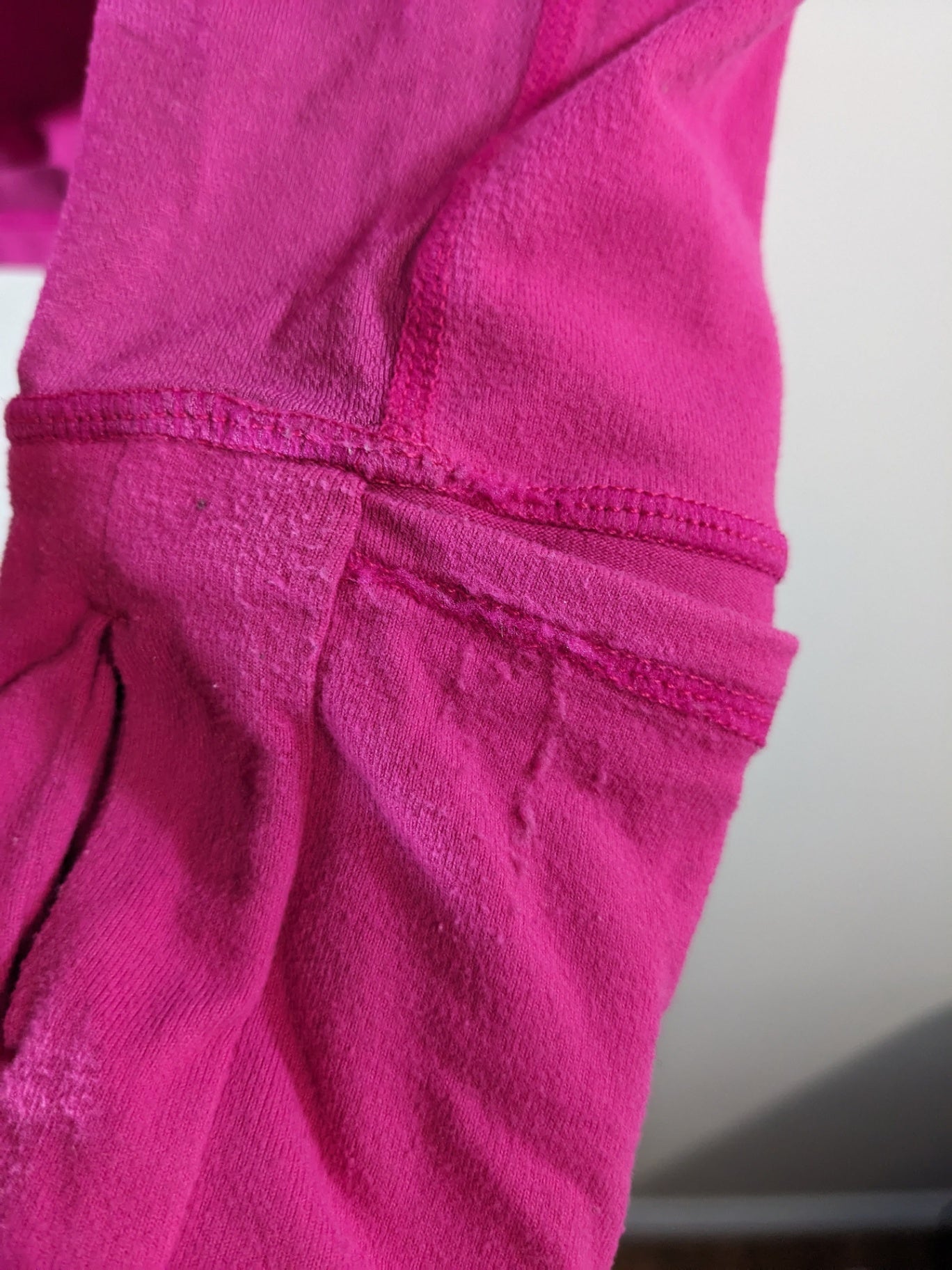 Lululemon Pink Long-Sleeve Half-zip Sz 8