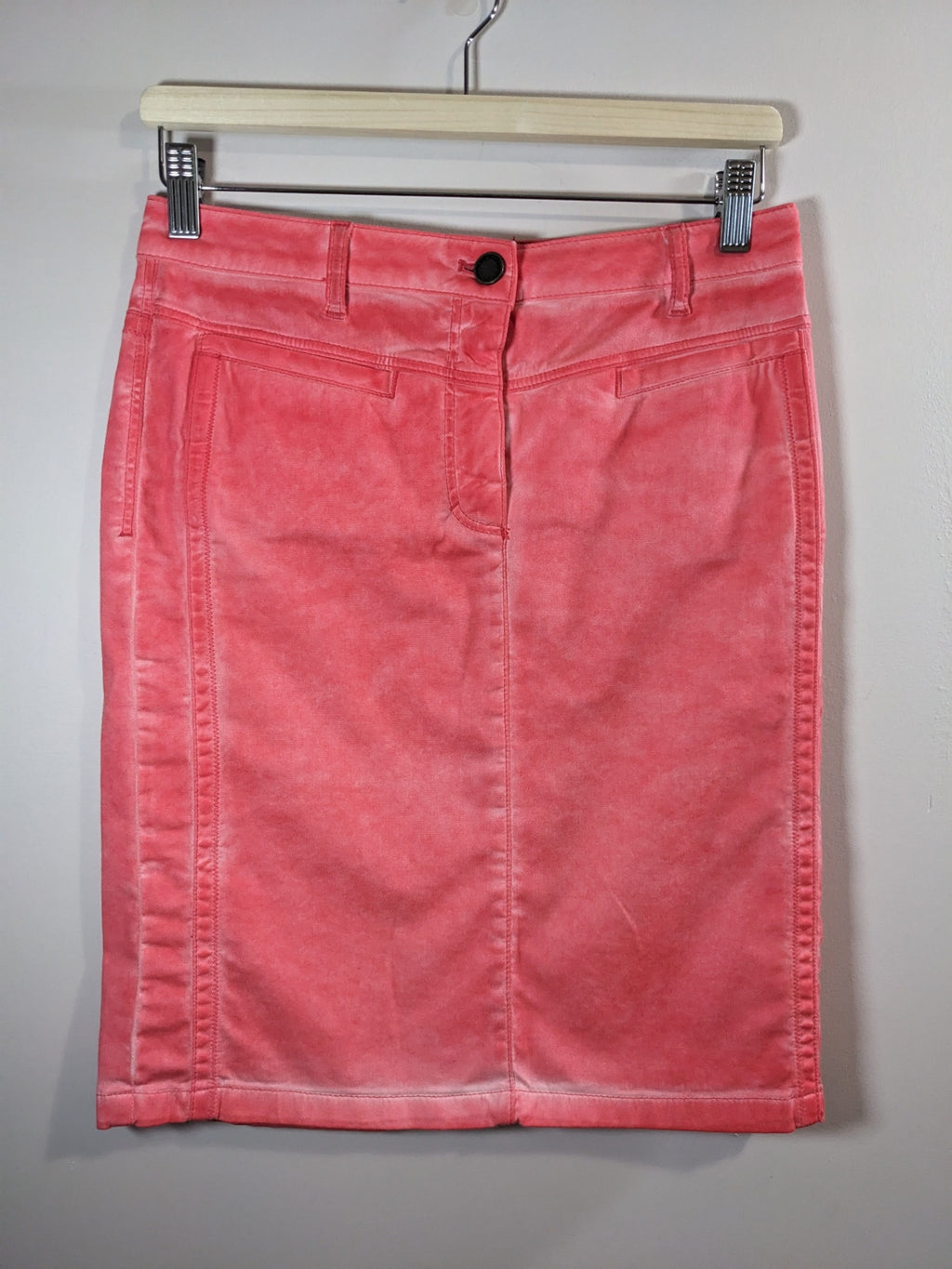 Betty Barclay Pink Denim Skirt - appears small