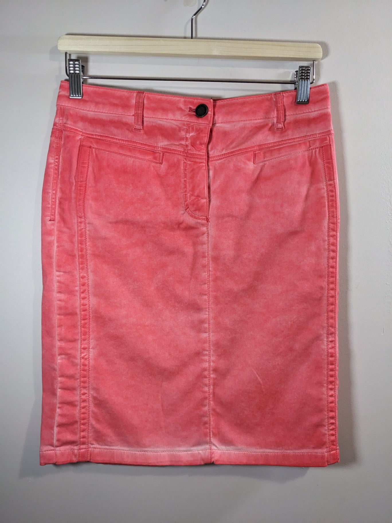 Betty Barclay Pink Denim Skirt - appears small