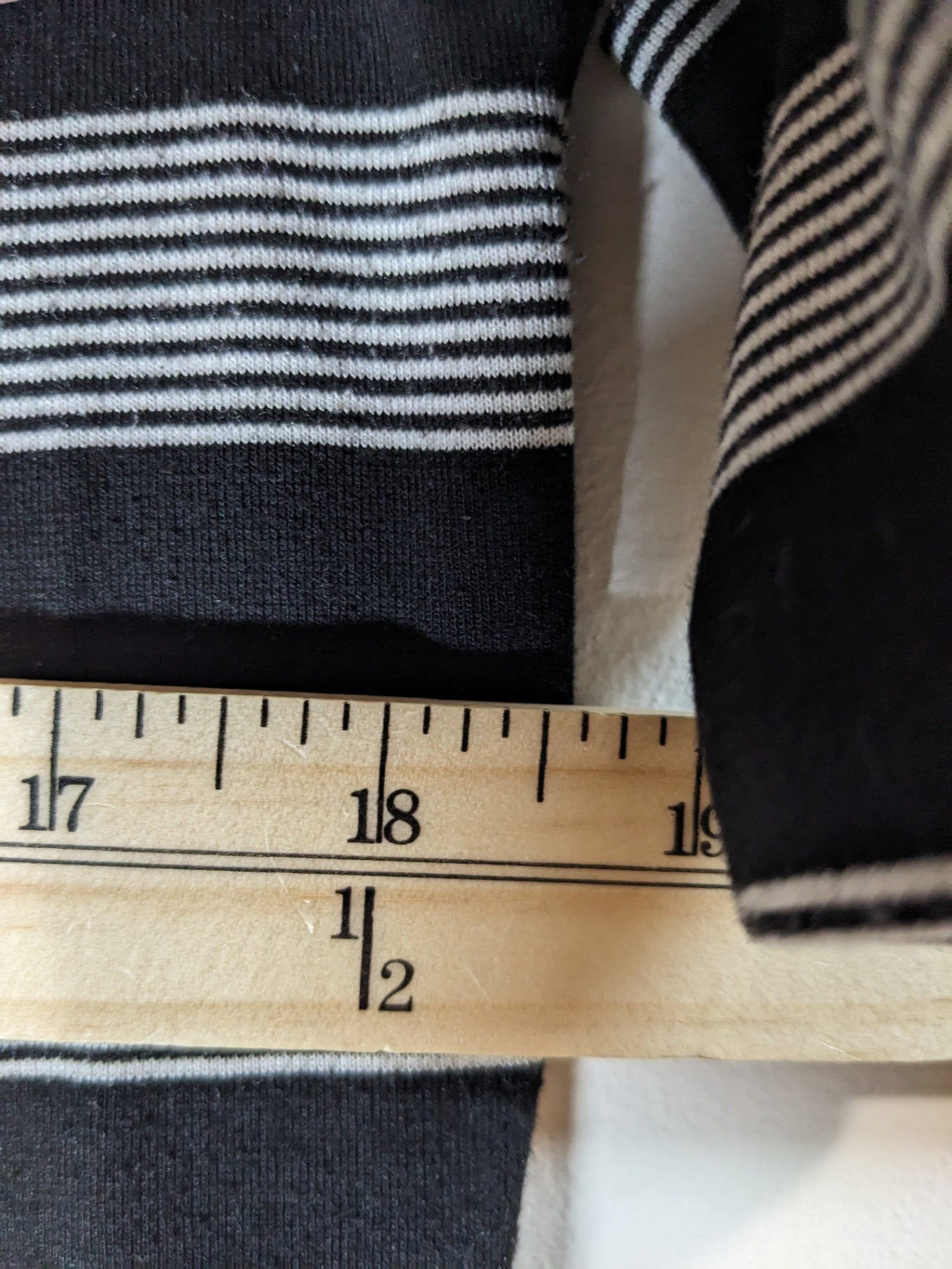 Gap low back striped dress Sz S