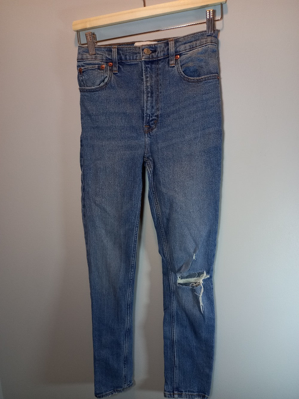 Abercrombie & Fitch the skinny high rise jean - SZ 25