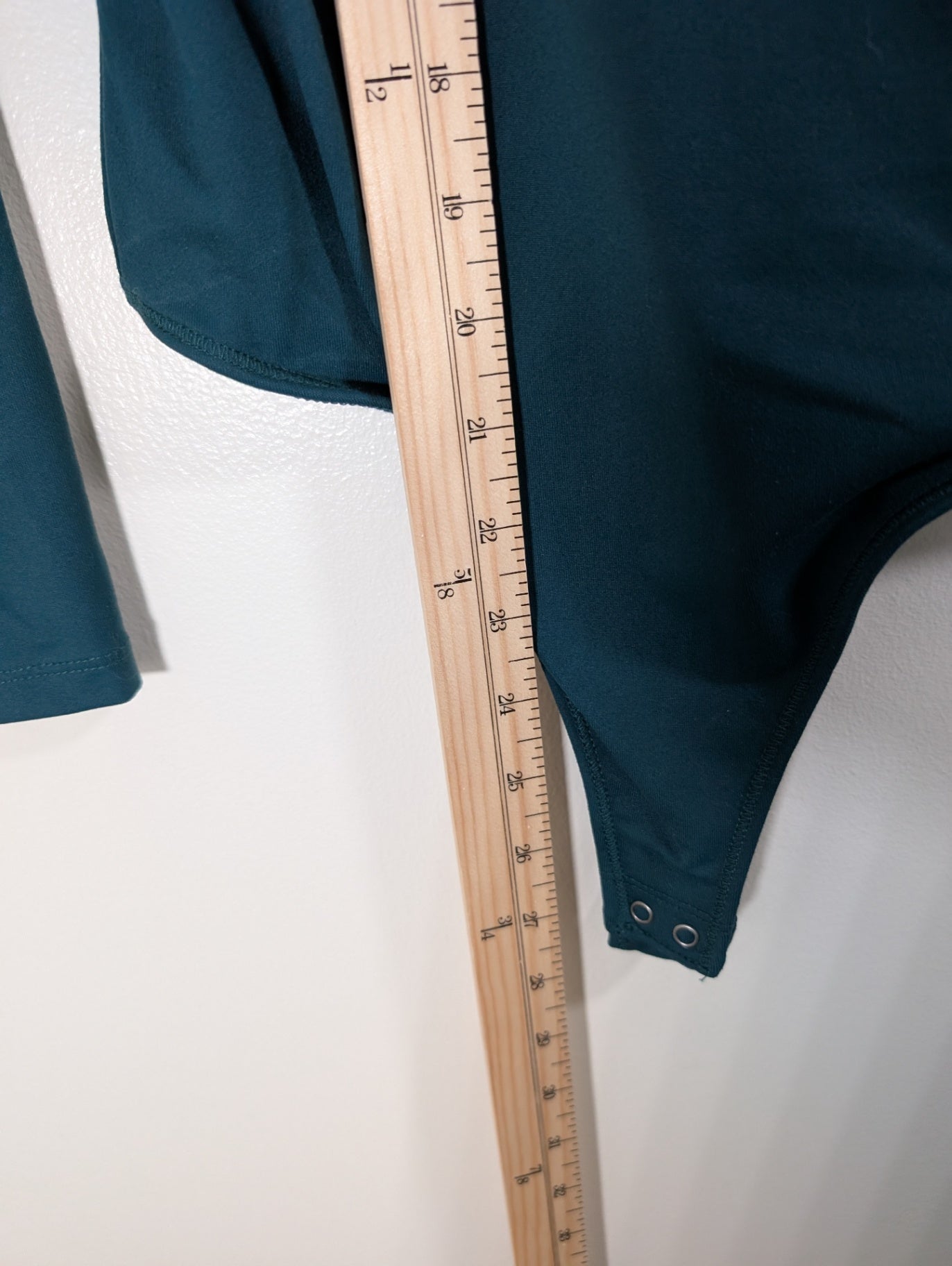 Abercrombie & Fitch faux wrap green bodysuit - Small