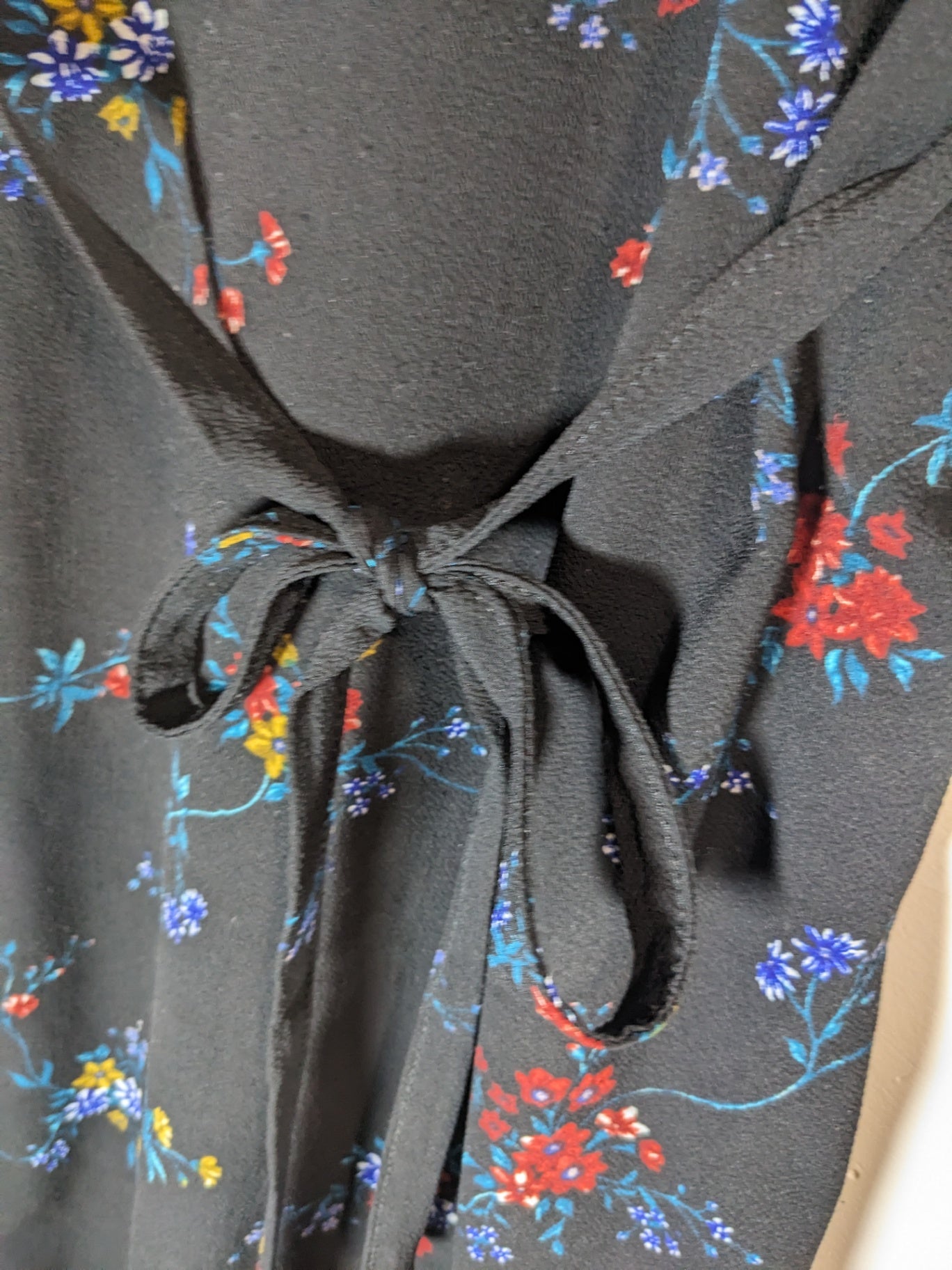 Papaya Black Floral Dress (UK) Sz 12