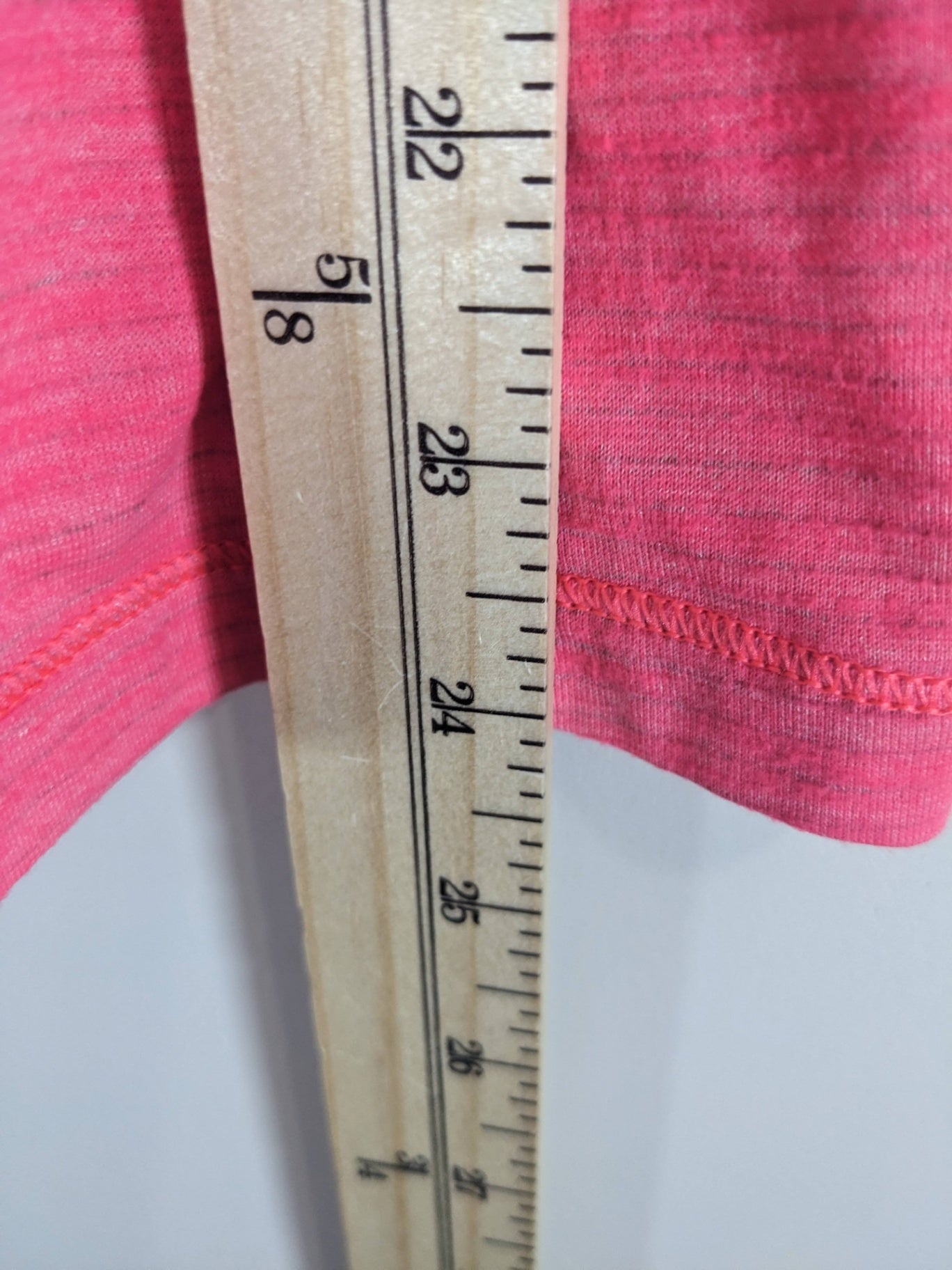 Lululemon Heathered Coral Strappy Run for Gold Tank - Sz 8