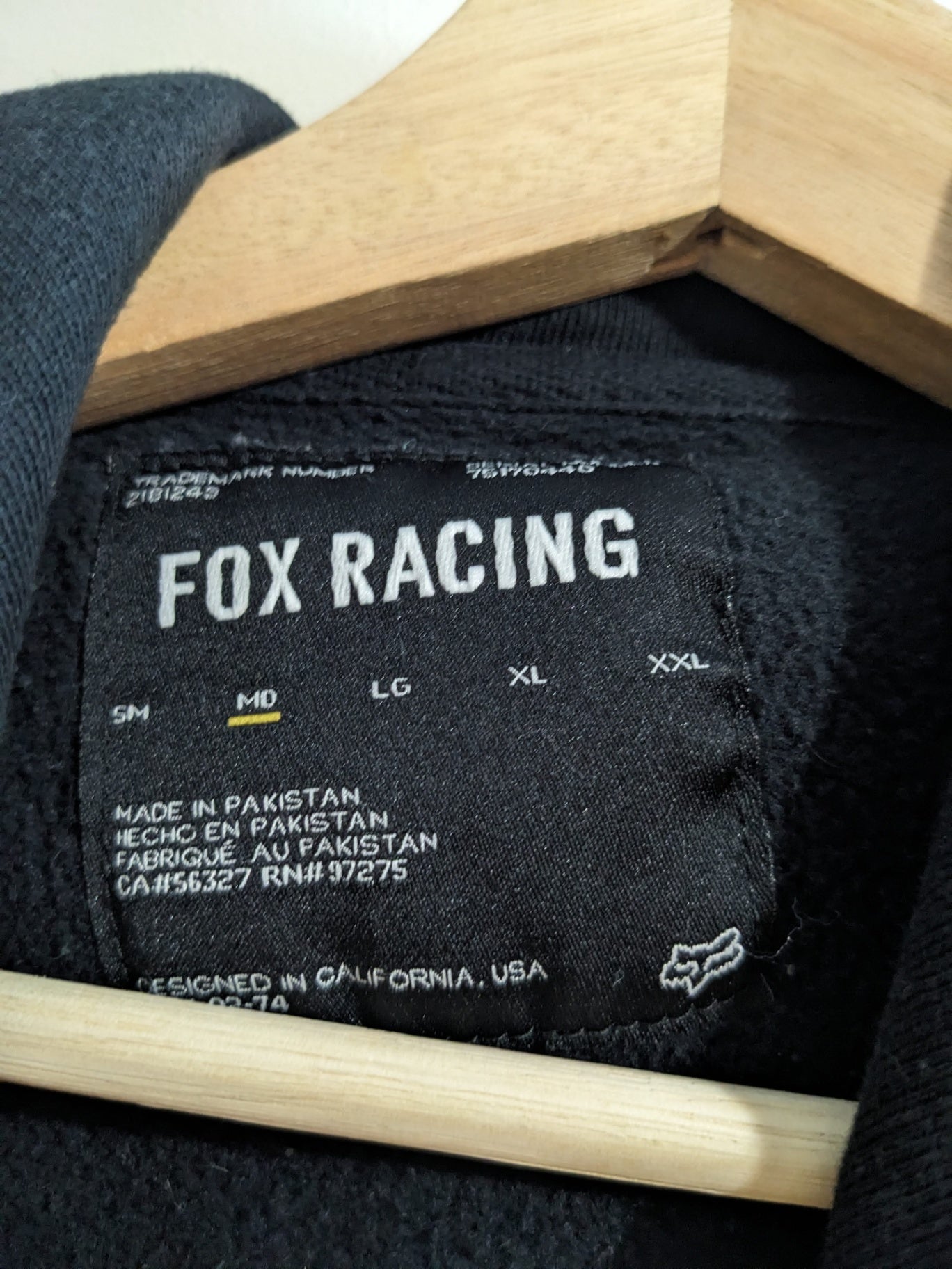 Men's Fox Racing Hoodie - Medium
