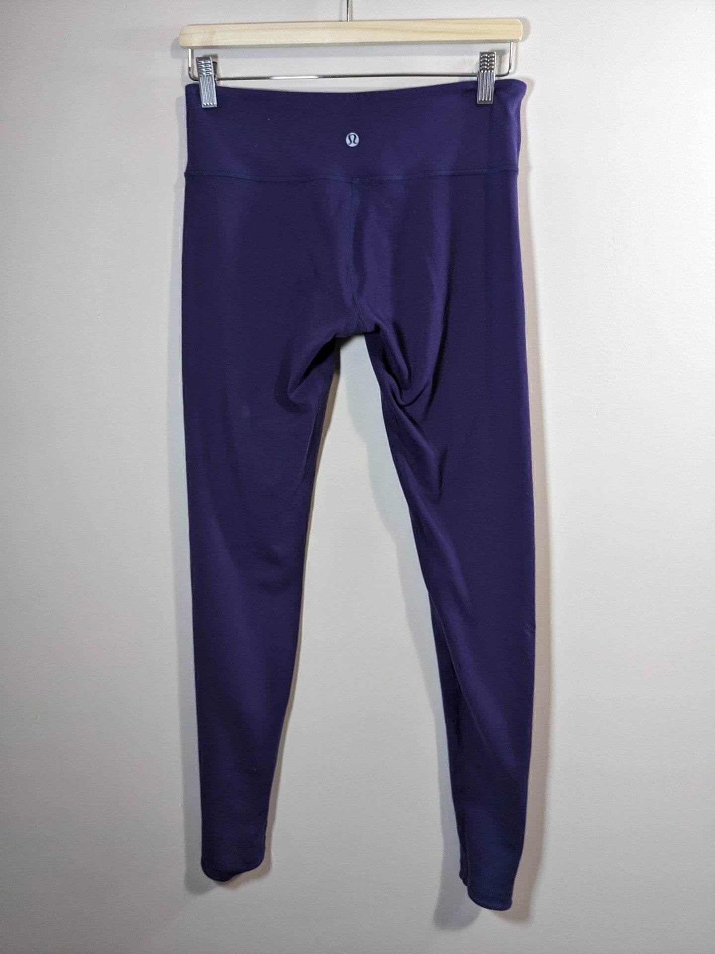 Lululemon Black/Purple Reversible Leggings - Sz 8