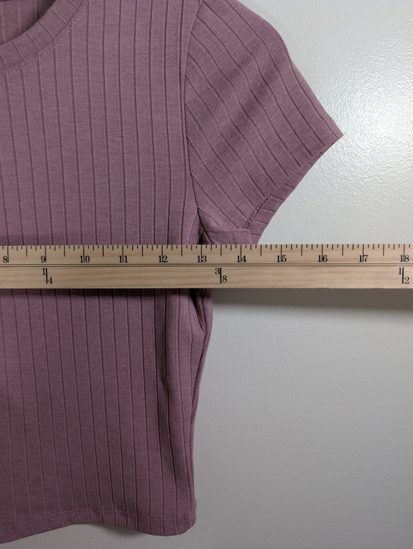 Bozzolo purple crop t-shirt - Small