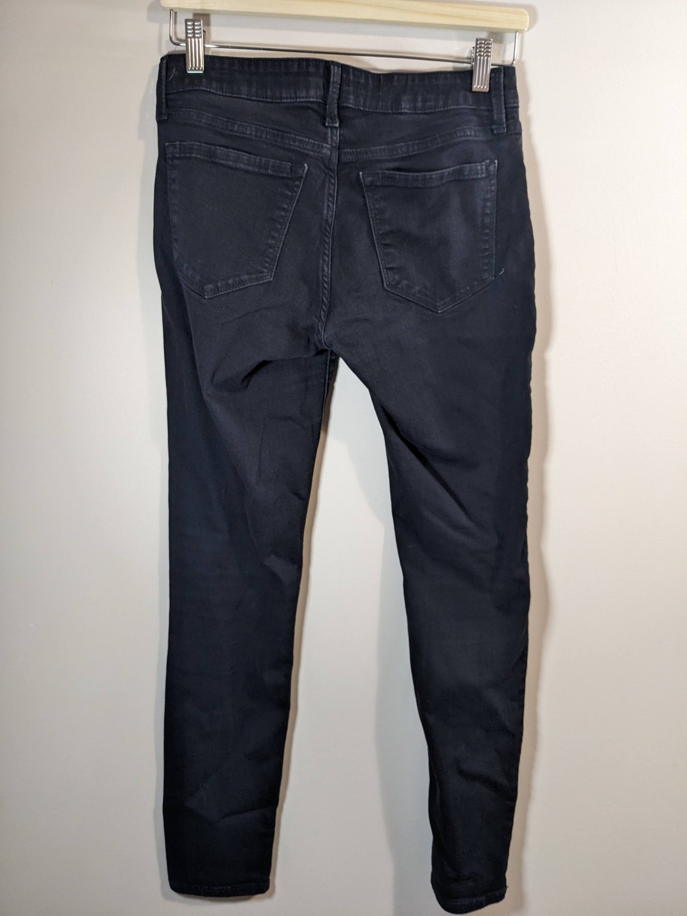 Old Navy Rockstar Black Jeans Sz 6