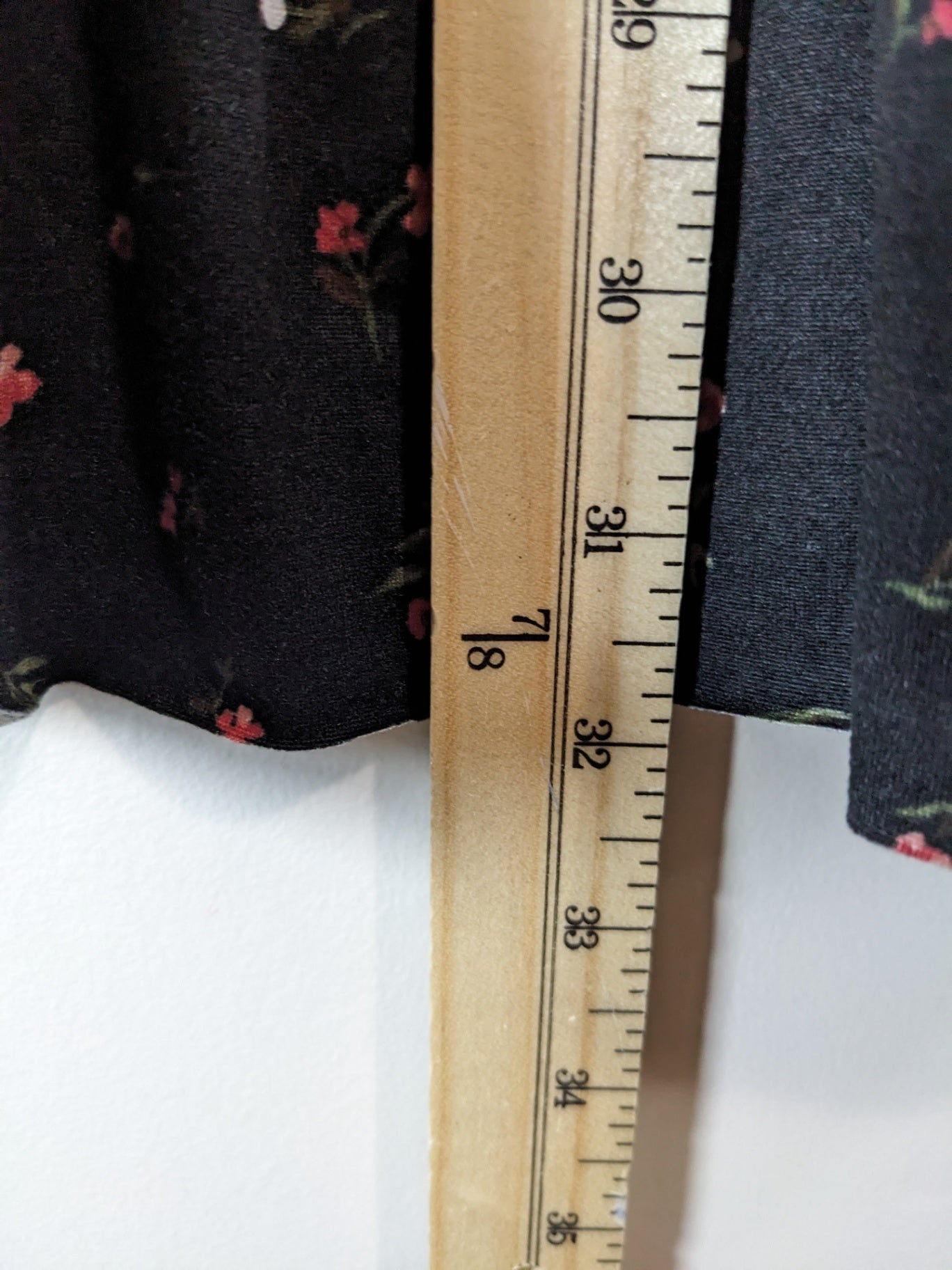 Ripe black floral dress Medium