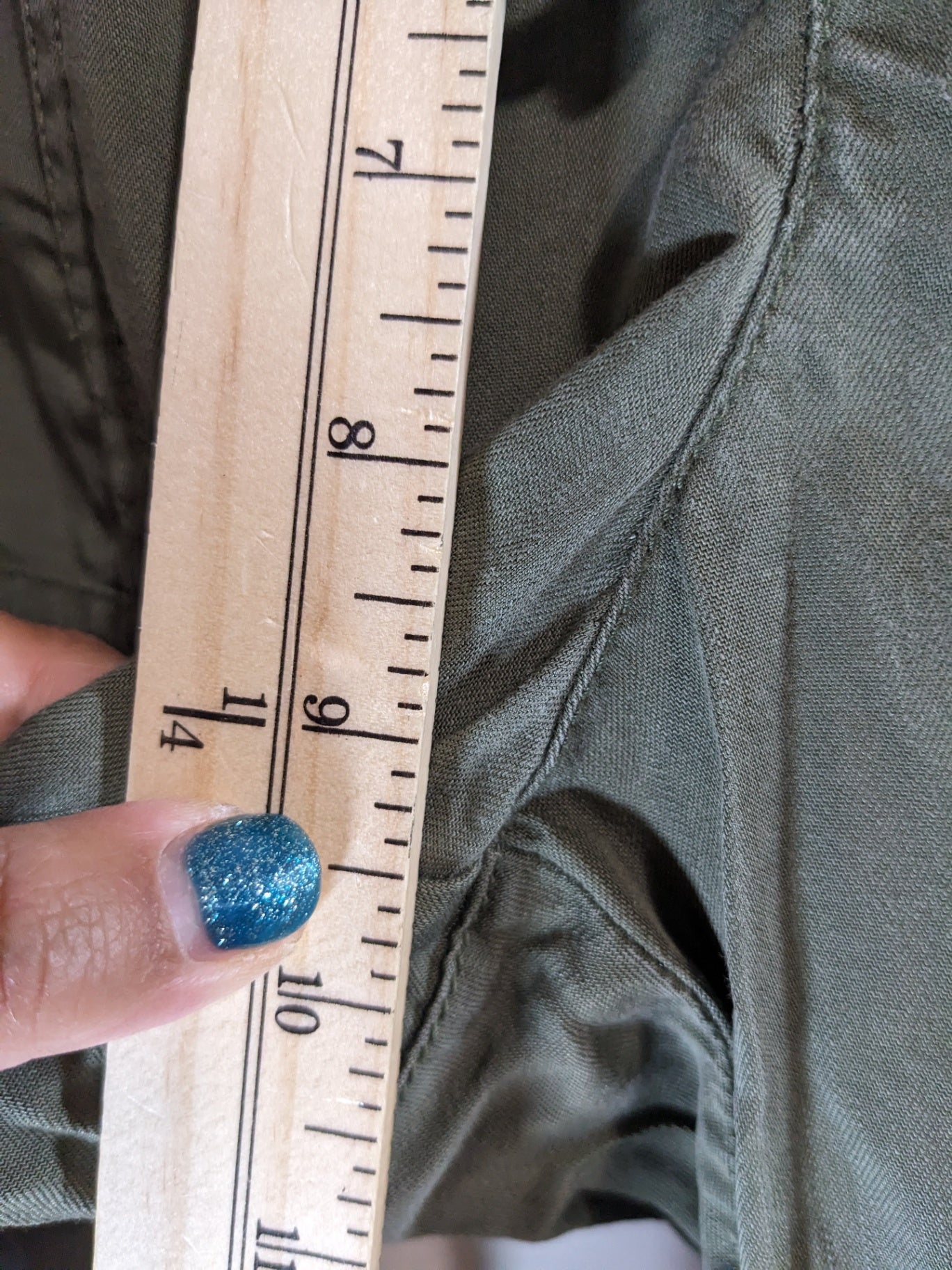Old Navy Olive Drawstring Pants - Medium