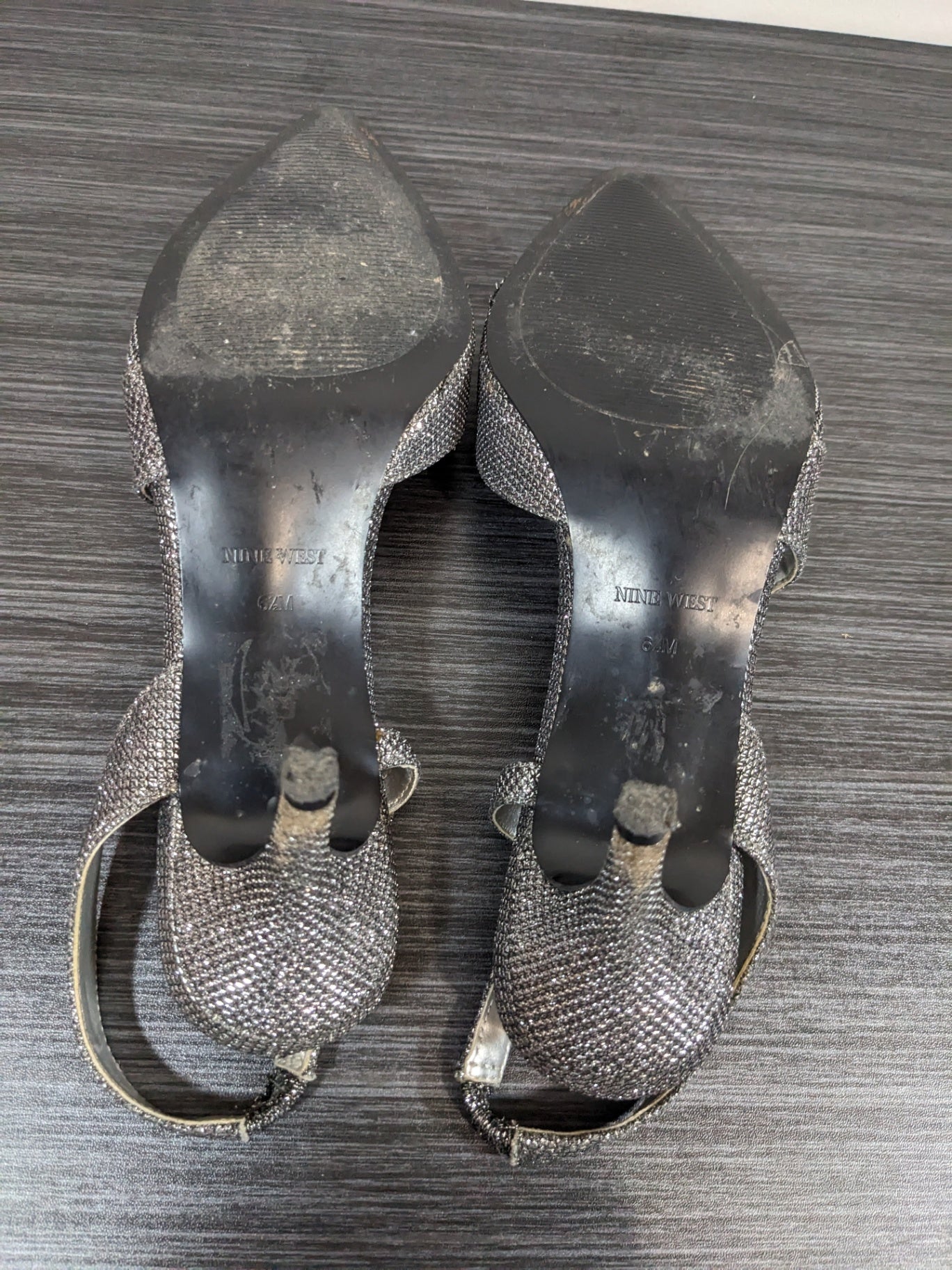 Nine West Sparkly Heels Sz 6.5
