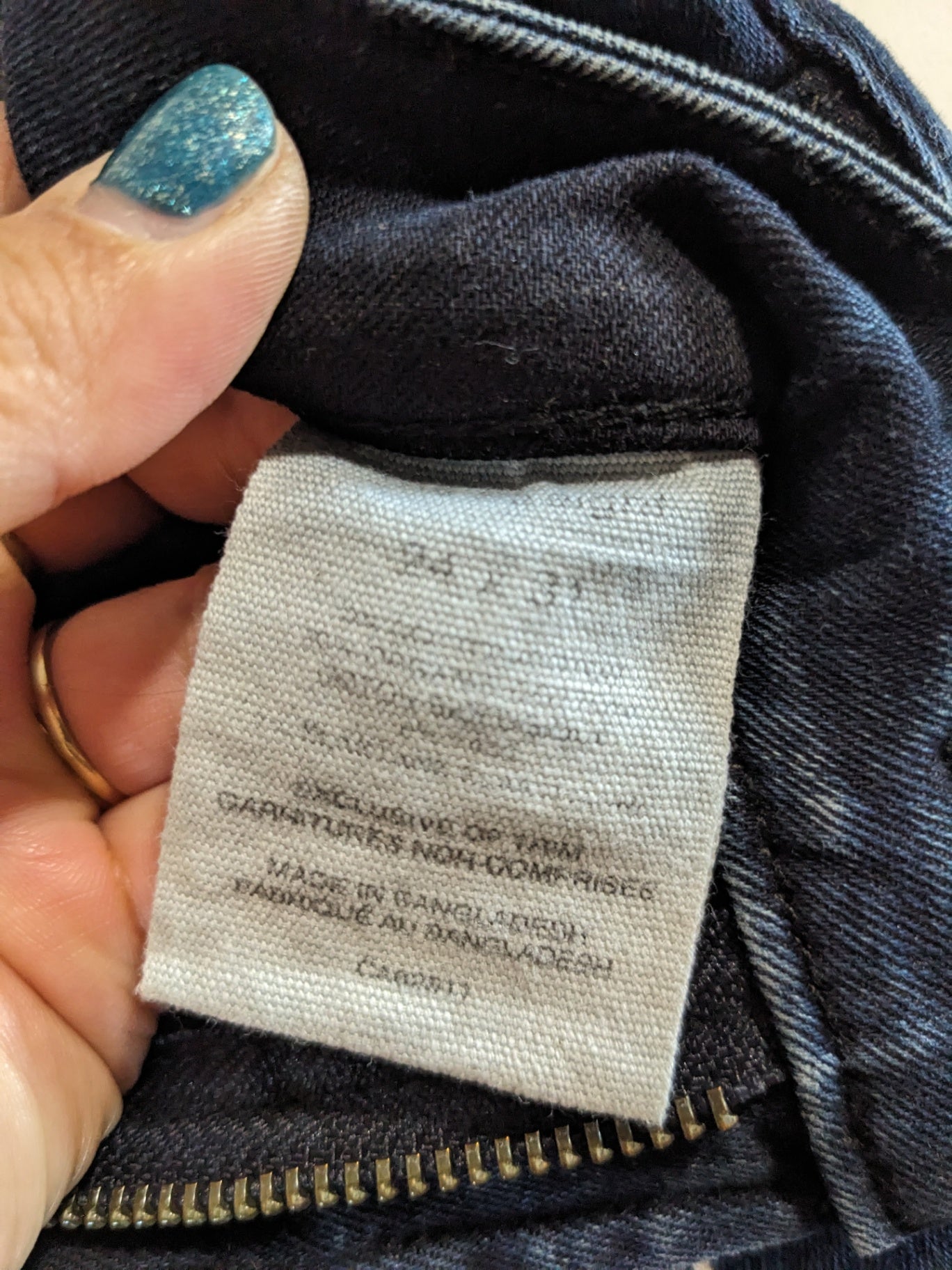 NWT Bootlegger smart denim straight jeans - SZ 24