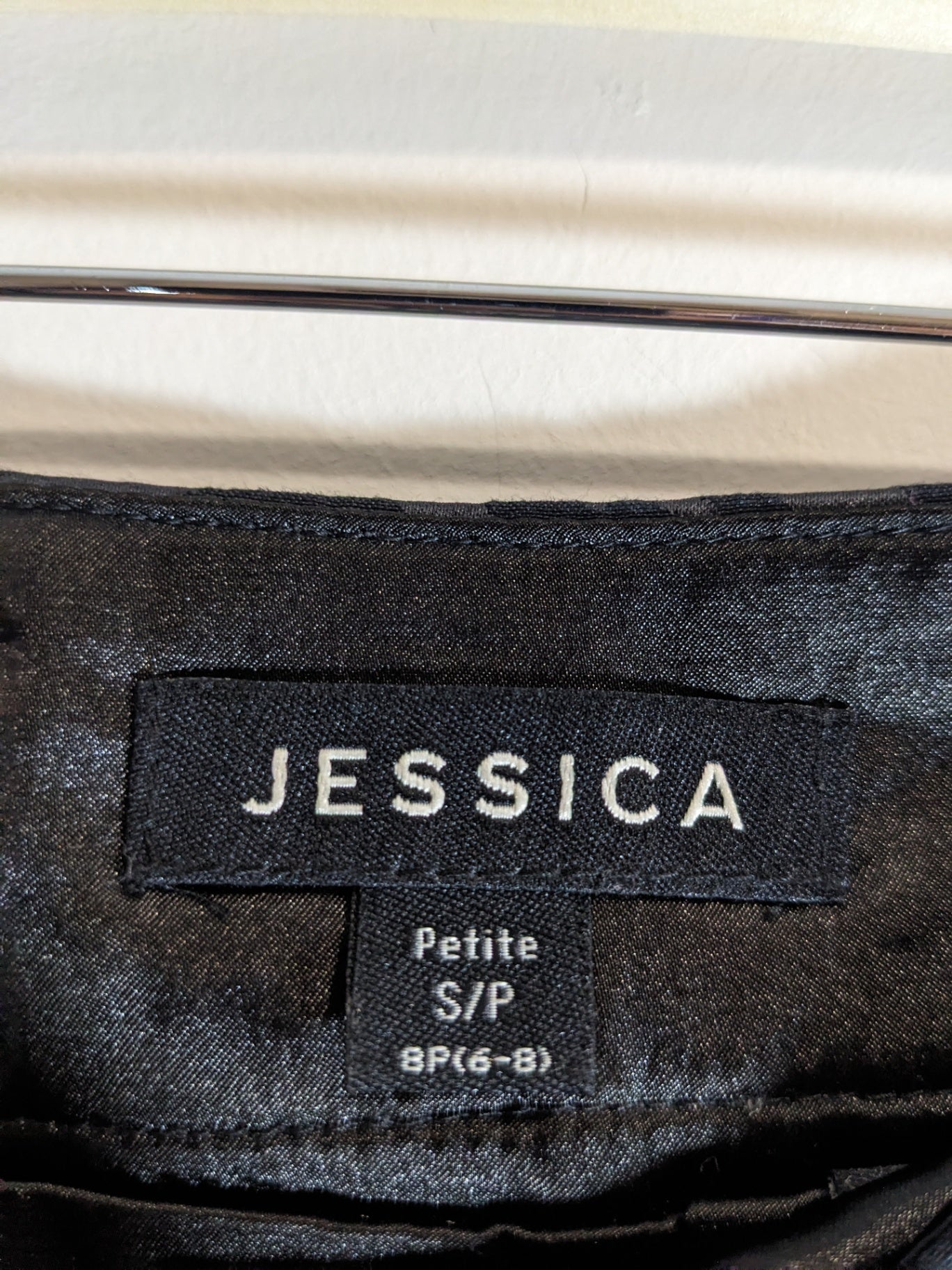 Jessica Black Leopard Pencil Skirt - Small