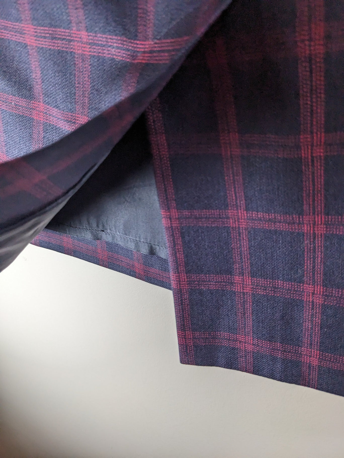 Jaeger Plaid Wool/Silk Skirt - appears xs