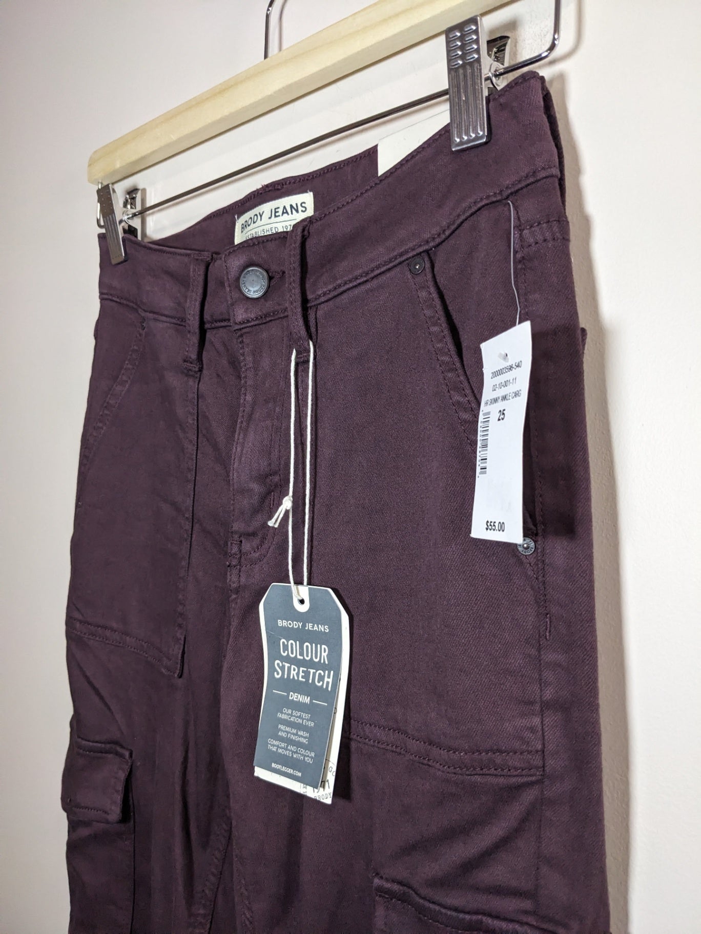 NWT Brody Jeans high rise ankle jeans - SZ 25