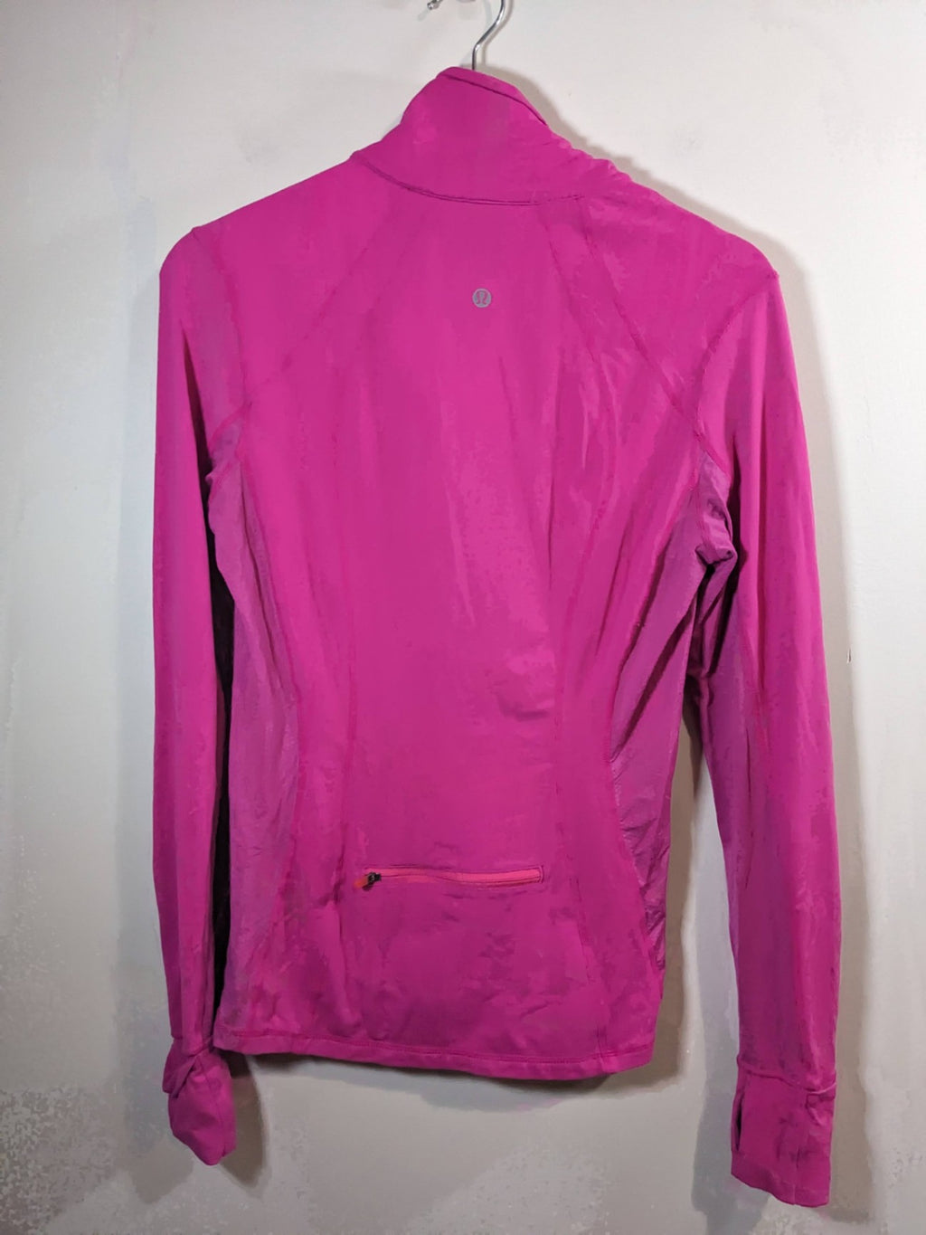 Lululemon Pink Long-Sleeve Half-zip Sz 8