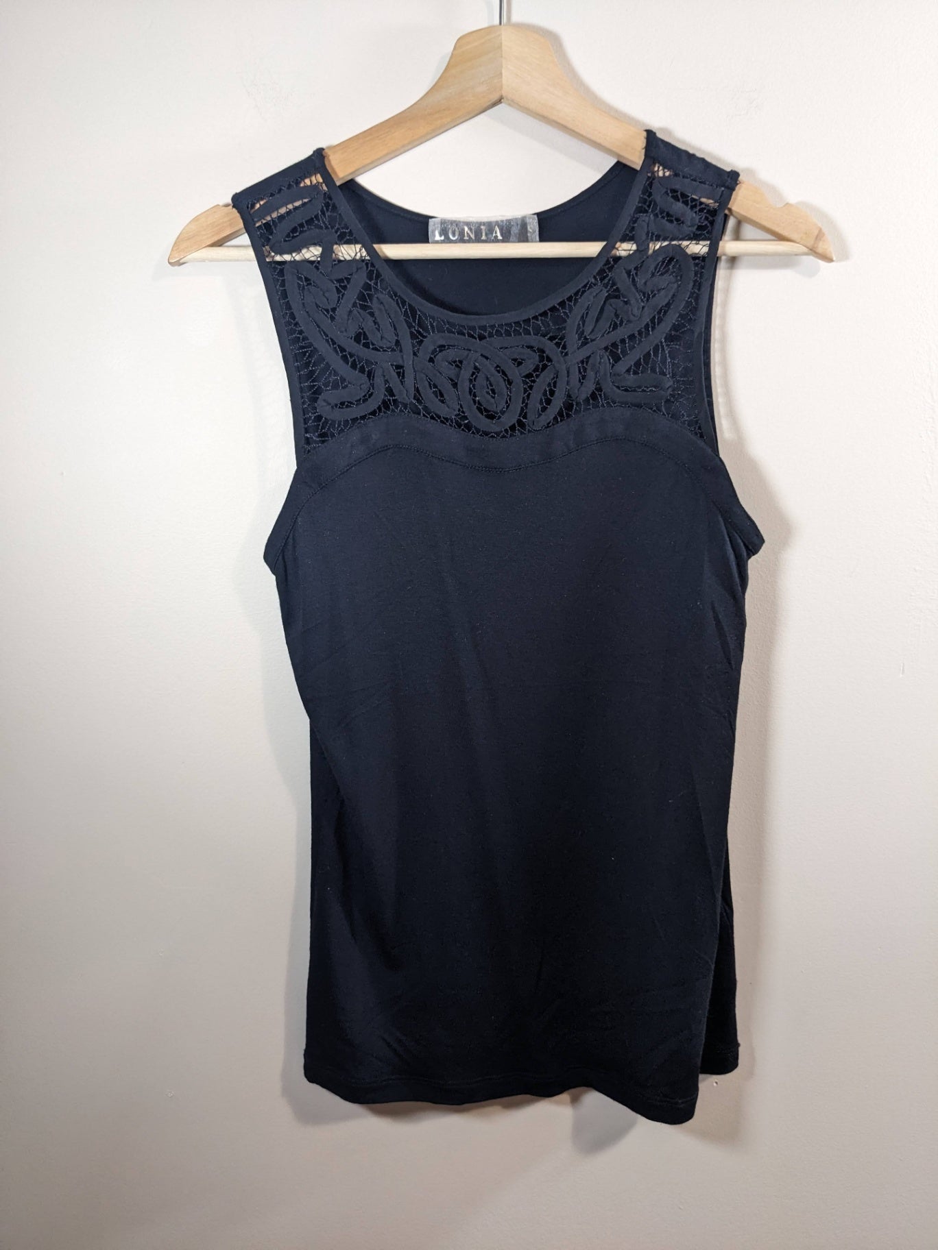 Lonia Black Tank- Small