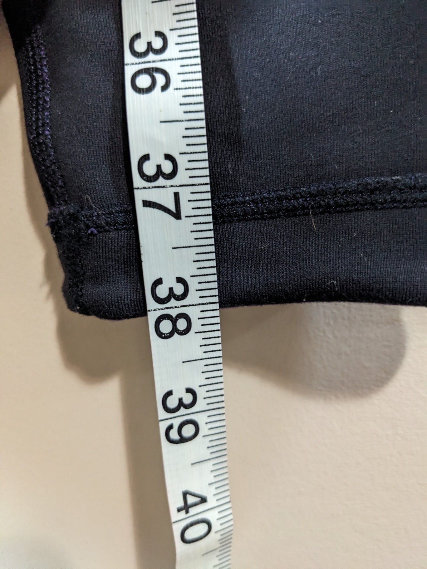 Lululemon Black/Purple Reversible Leggings - Sz 8