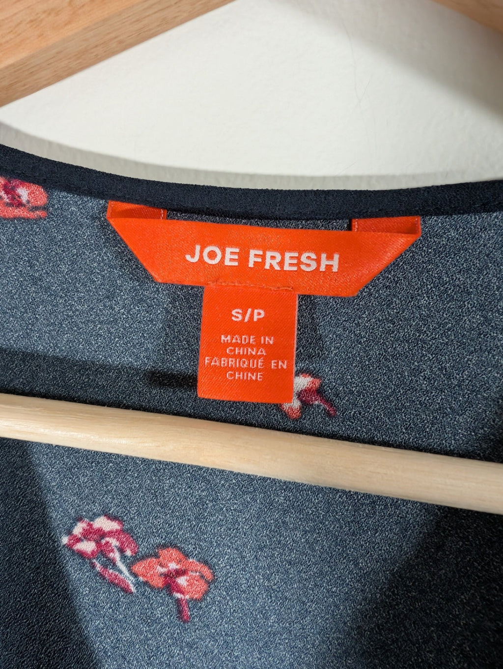 Joe Fresh Navy Floral Dress - Small