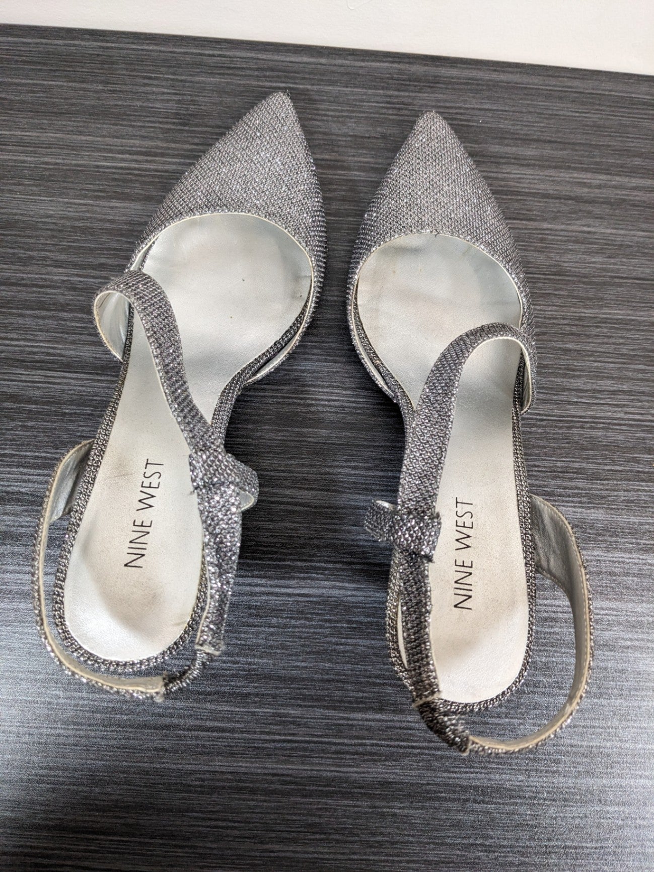 Nine West Sparkly Heels Sz 6.5