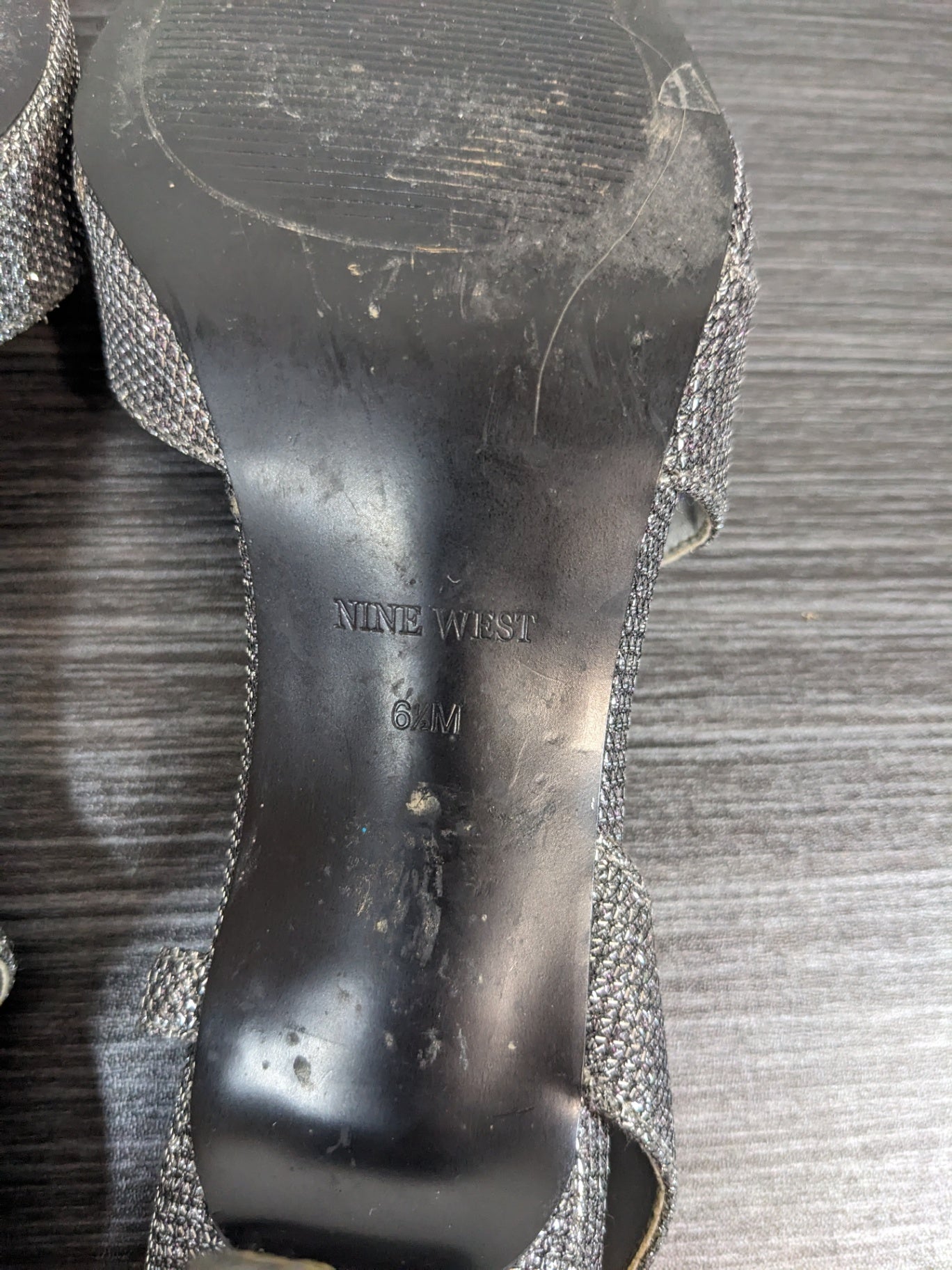 Nine West Sparkly Heels Sz 6.5
