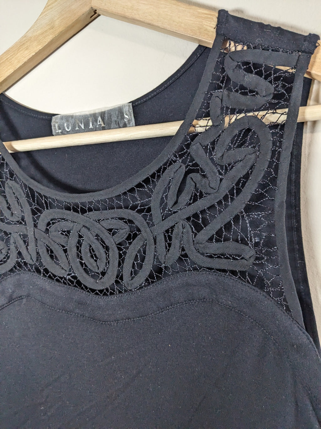 Lonia Black Tank- Small