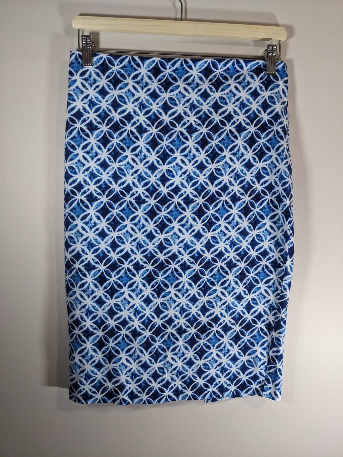 RW&Co. Blue Pencil Skirt - Sz 8