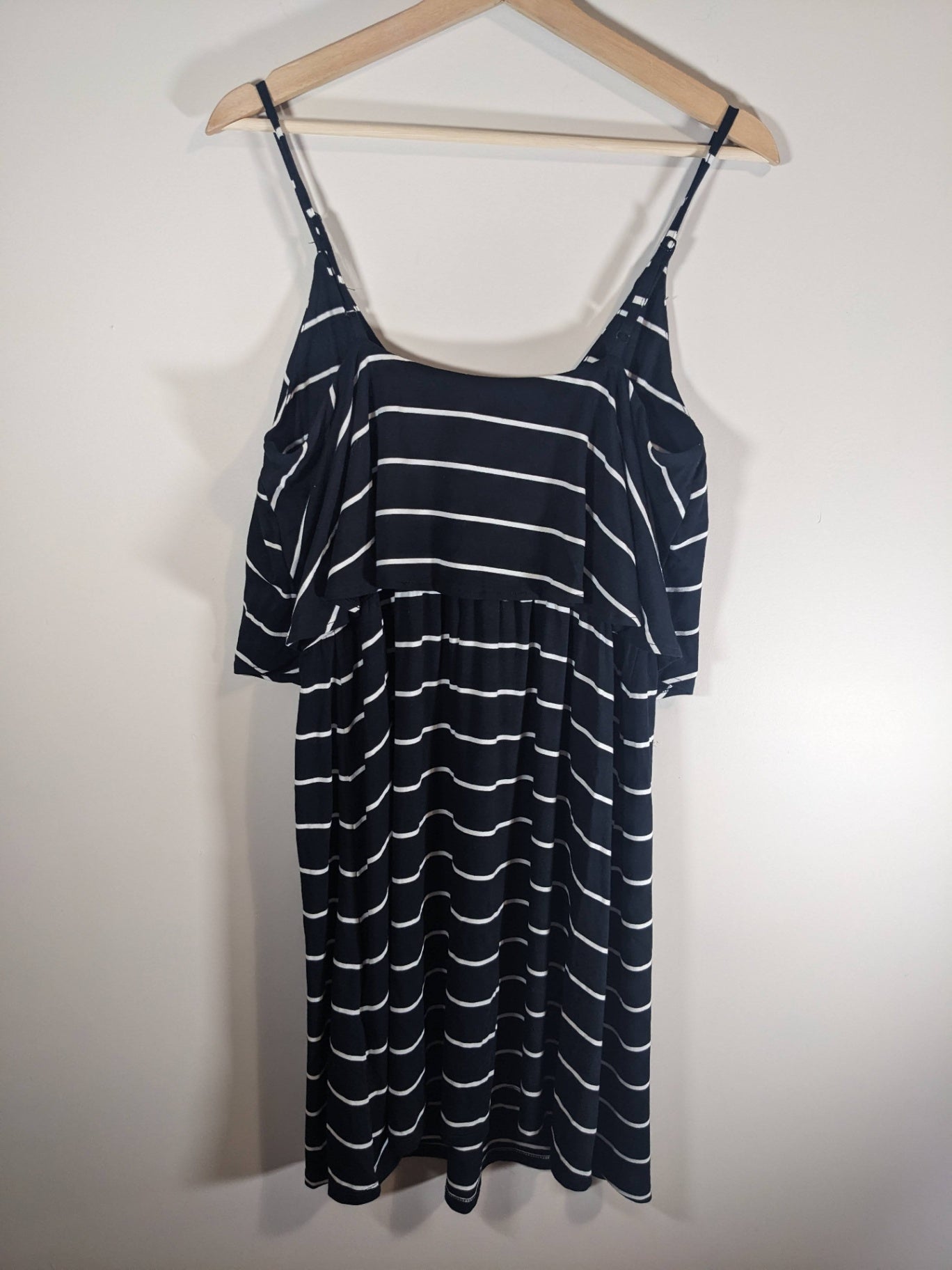 Le Chateau Striped Dress - Small