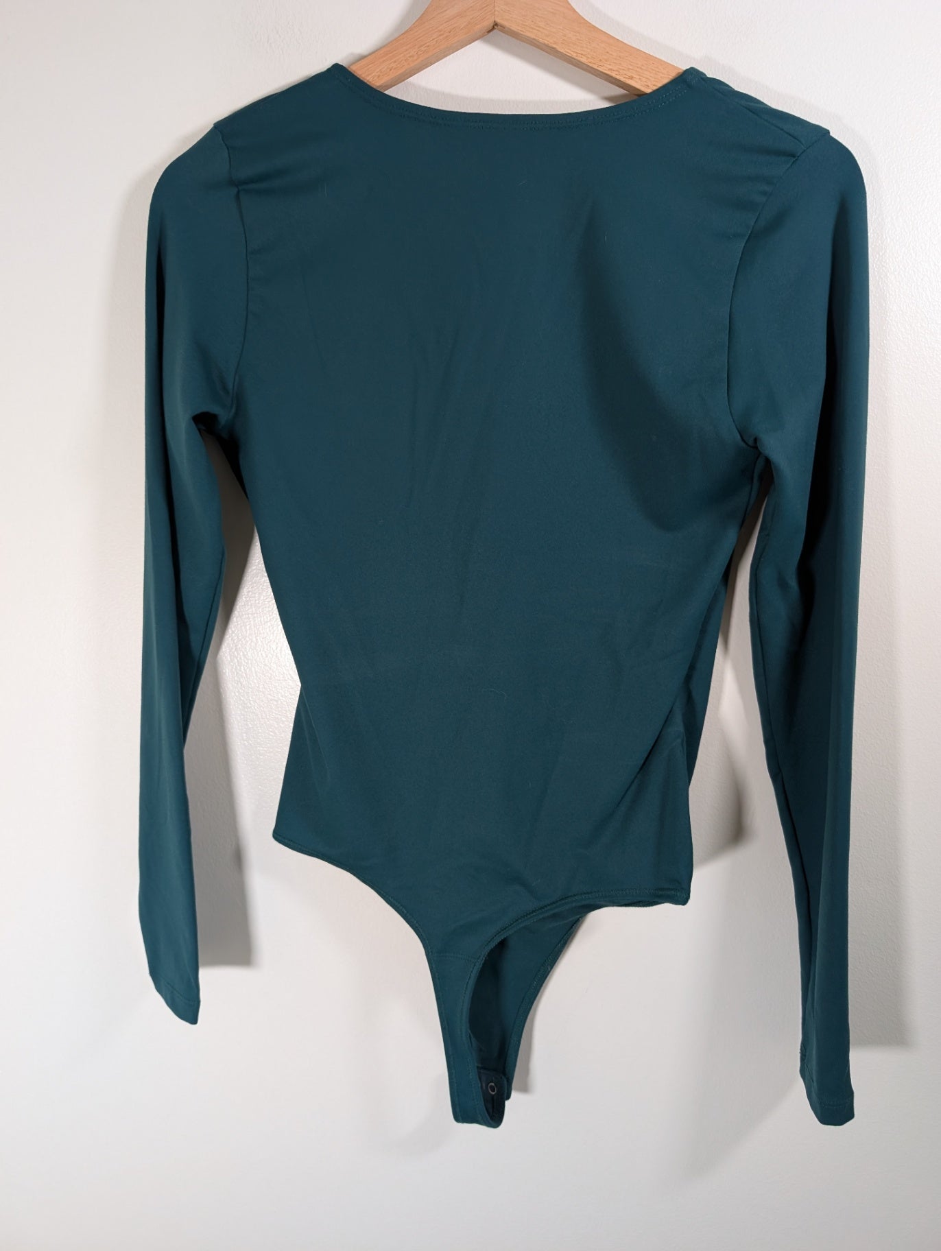 Abercrombie & Fitch faux wrap green bodysuit - Small