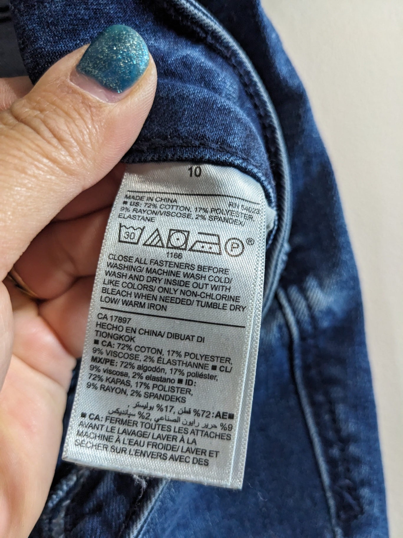 Old Navy rockstar super skinny ankle jeans - SZ 10