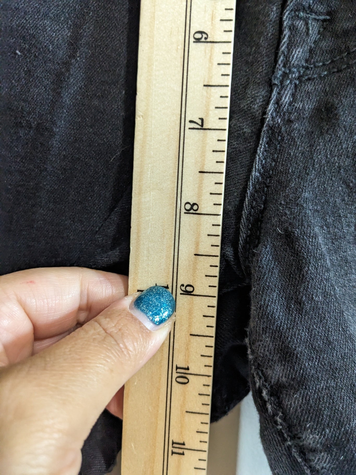 Old Navy Rockstar Black Jeans - Sz 8