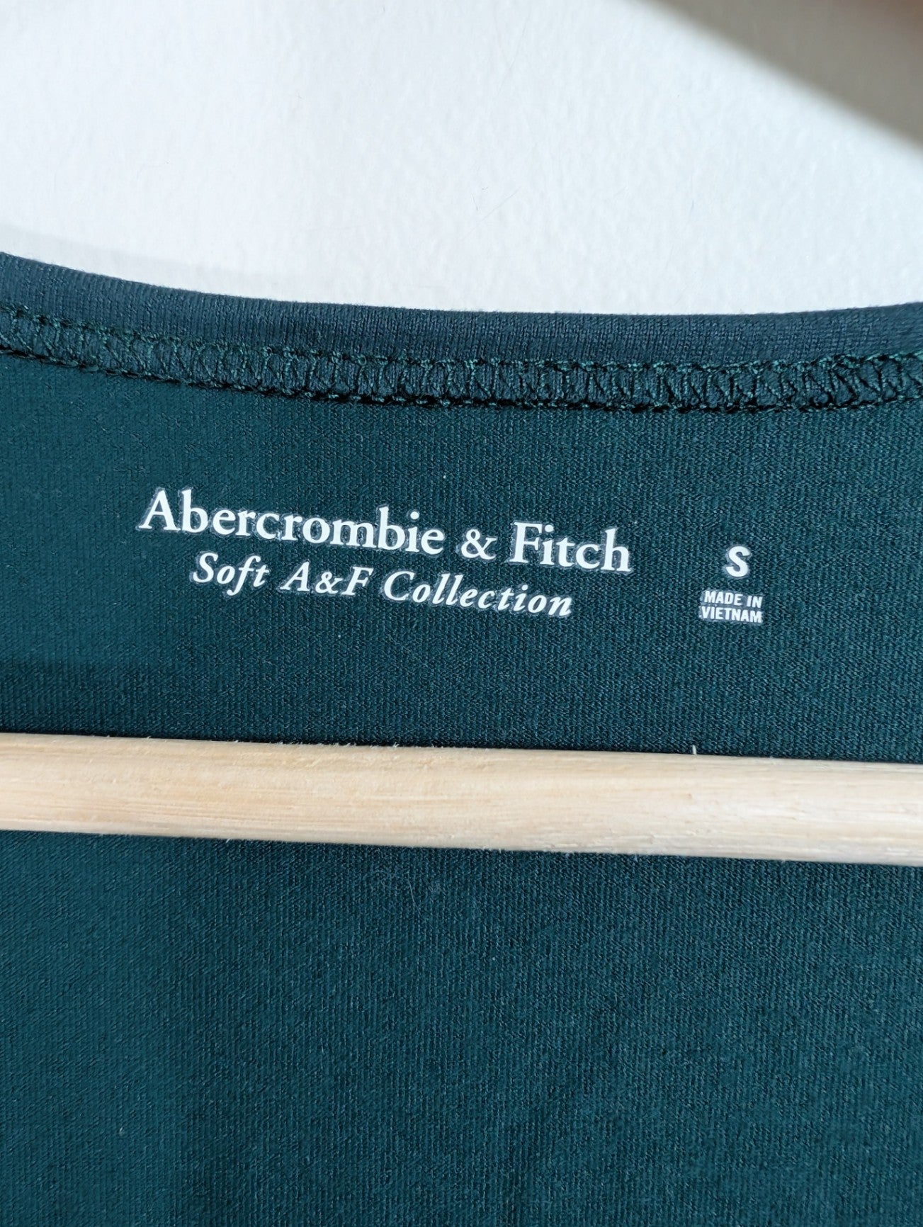 Abercrombie & Fitch faux wrap green bodysuit - Small
