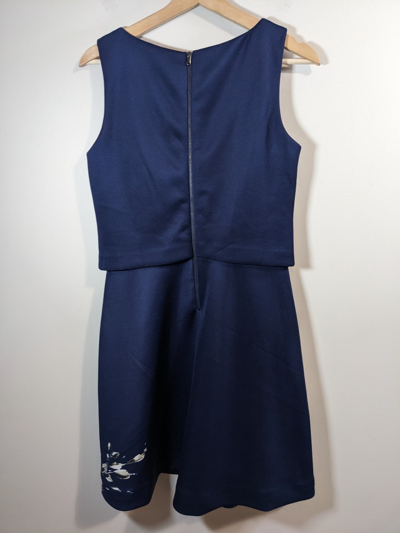 Just Taylor Navy Floral Dress